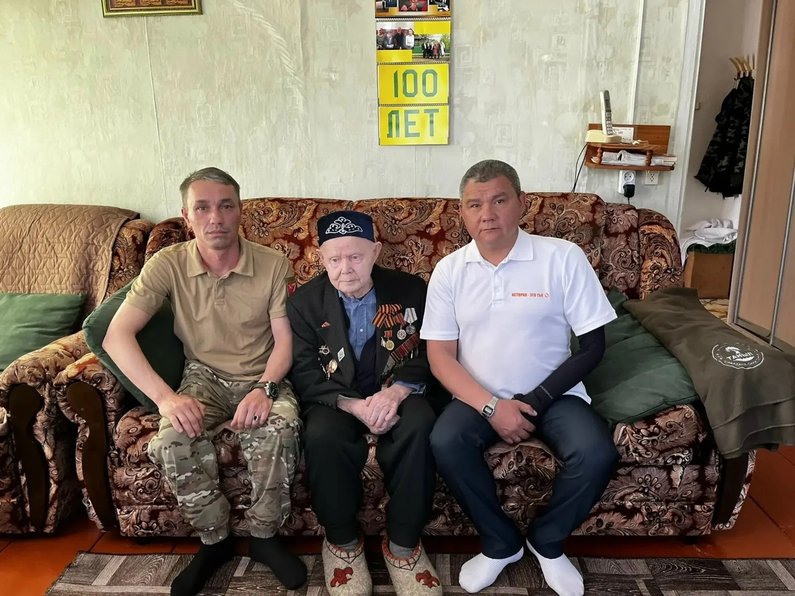 Сплелись поколения защитников Отечества