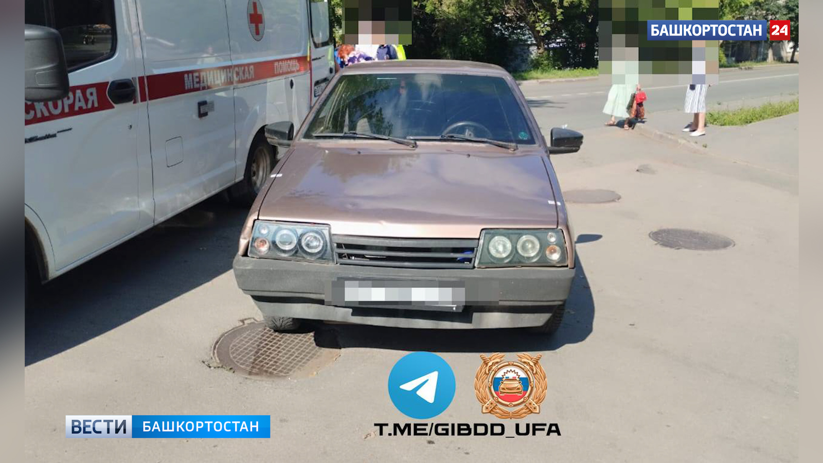 В Уфе молодой водитель сбил 15-летнего школьника на велосипеде