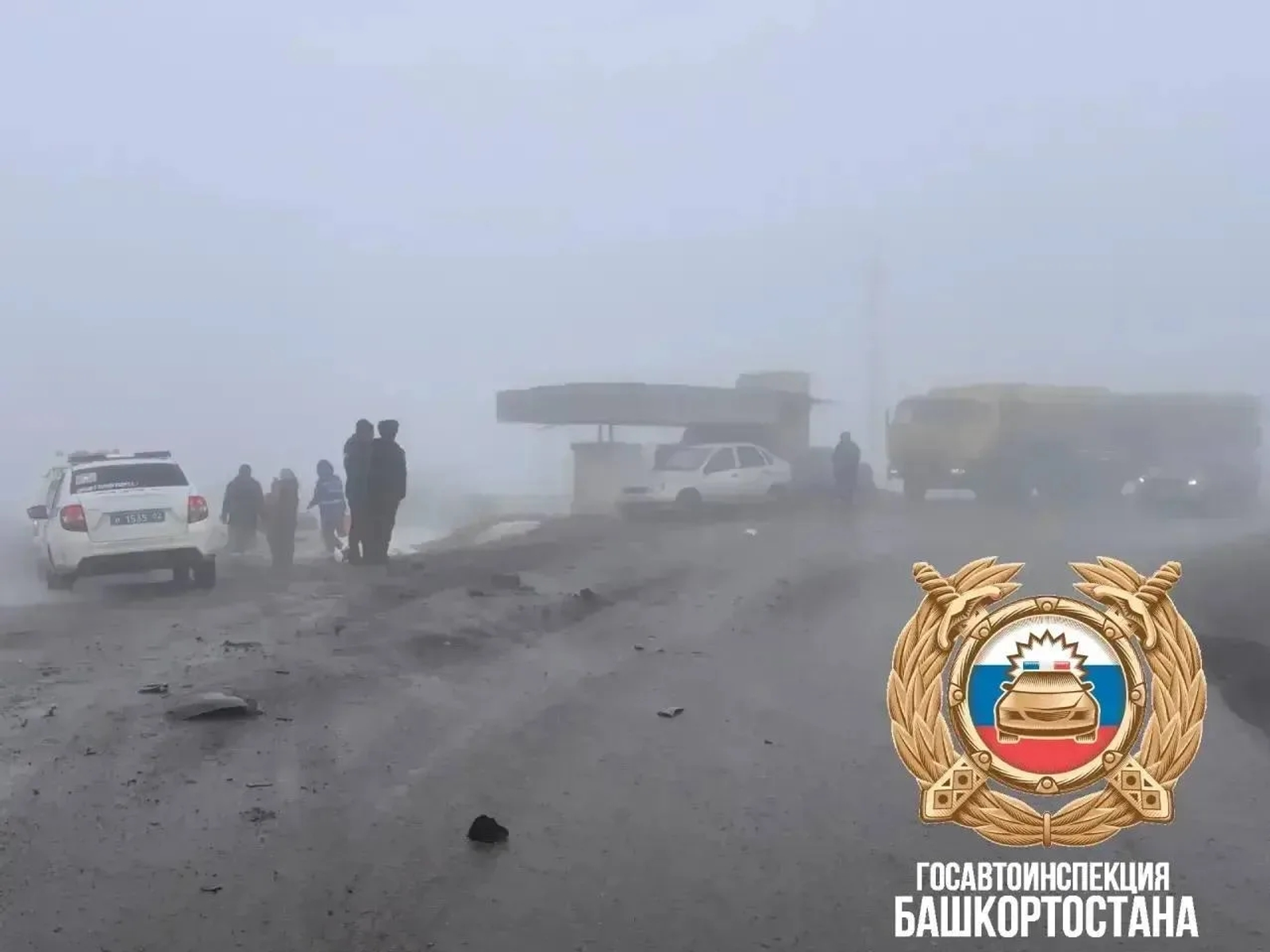 В Башкирии женщина за рулем "Калины" погибла в ДТП