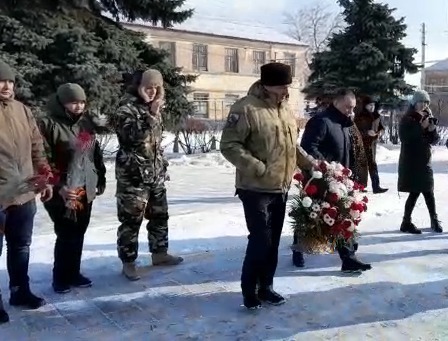 Делегация Башкирии в День защитника Отечества почтила в ЛНР память Минигали Шаймуратова