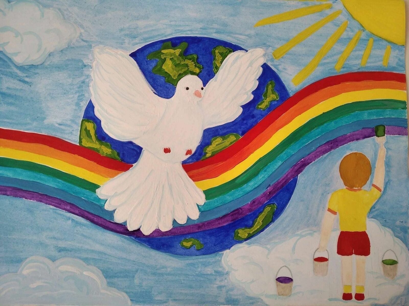 Объявлен конкурс «Мир – красками добра»