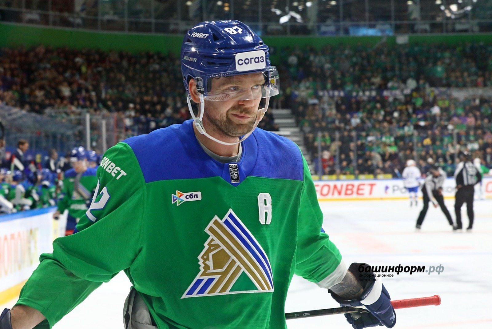 Нападающий «Салавата» Евгений Кузнецов пропустит матч с "Автомобилистом"