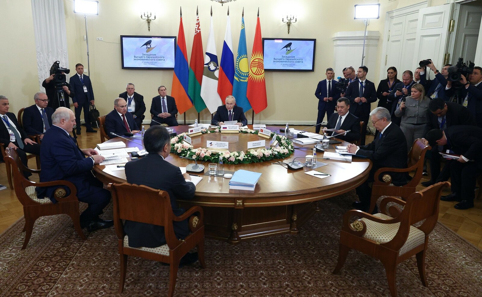 Состоялось заседание Высшего Евразийского экономического совета