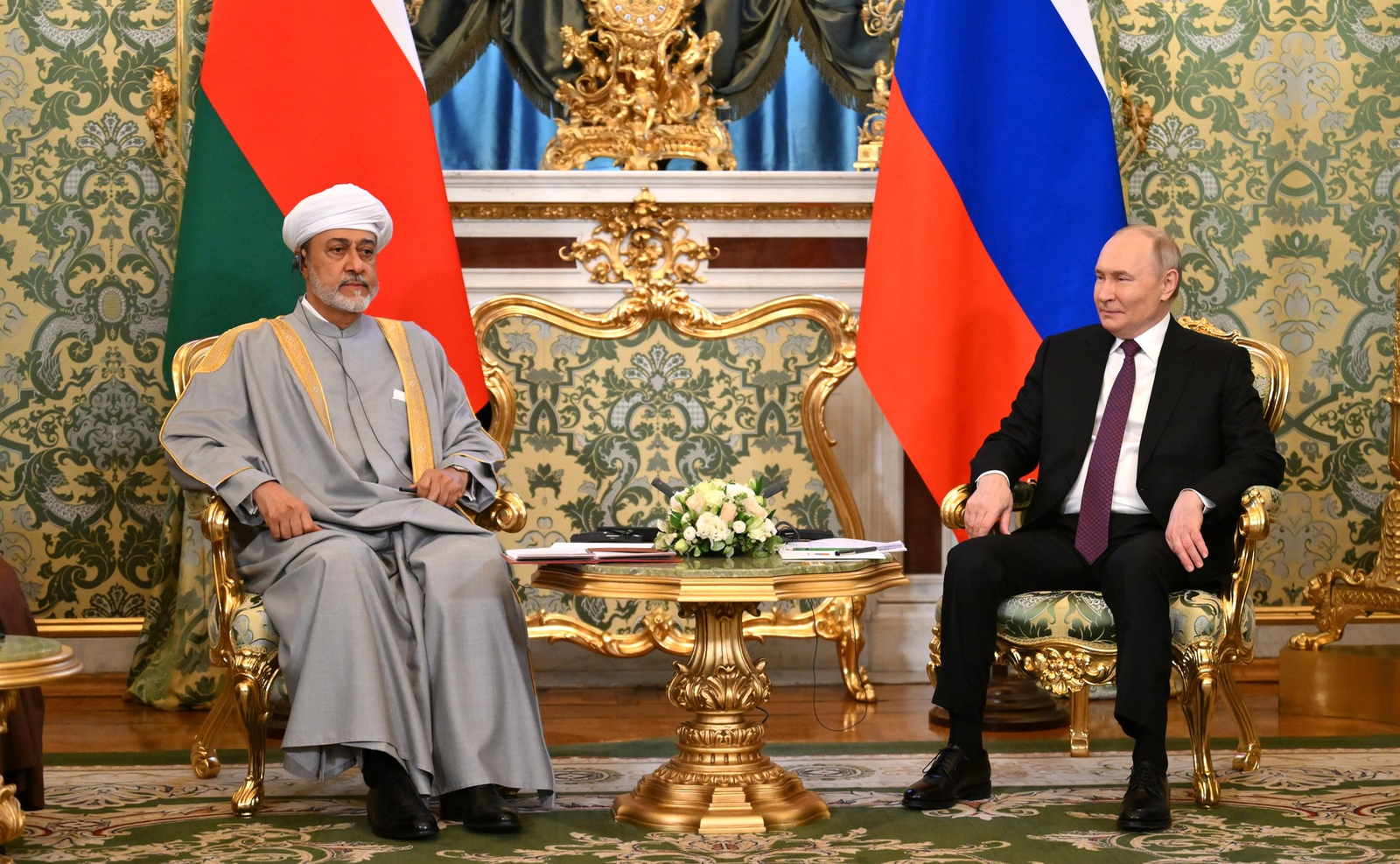 Состоялись  Российско-оманские переговоры