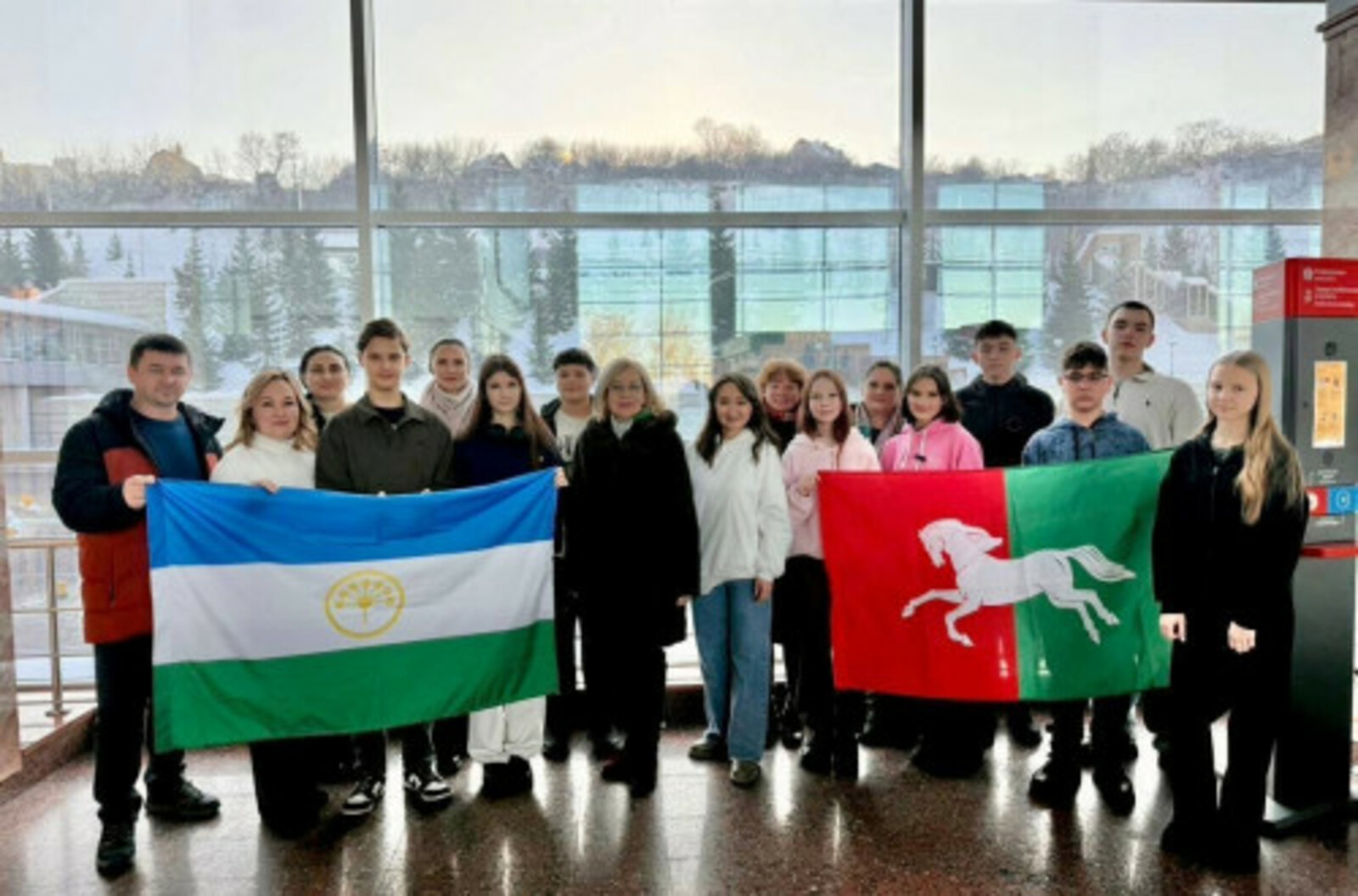 Детская делегация из Башкирии отправилась в Брестский район Беларуси