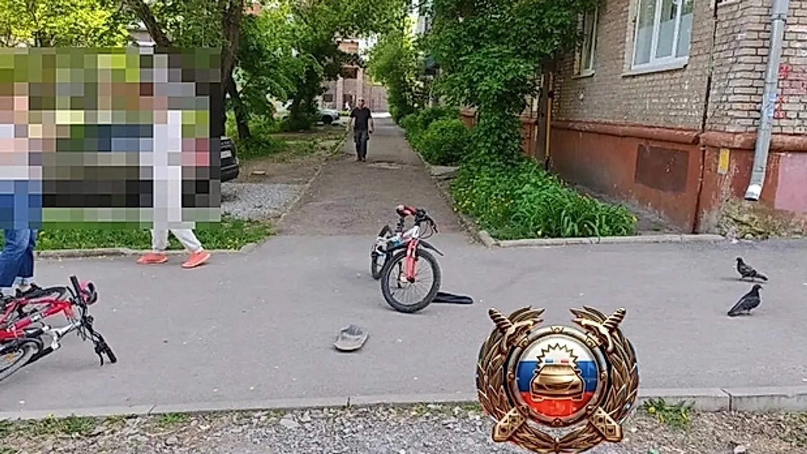 В Уфе водитель сбил ребенка на велосипеде