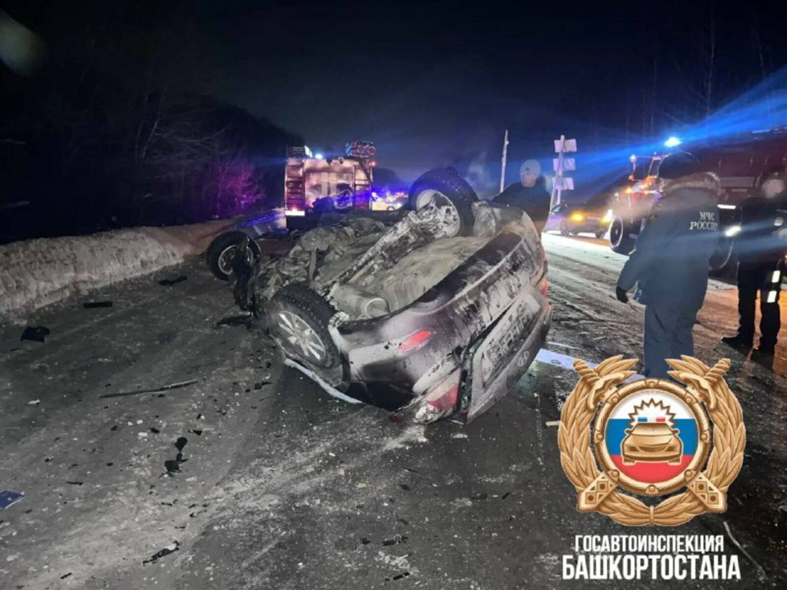 В Башкирии в ДТП погиб 39-летний мужчина