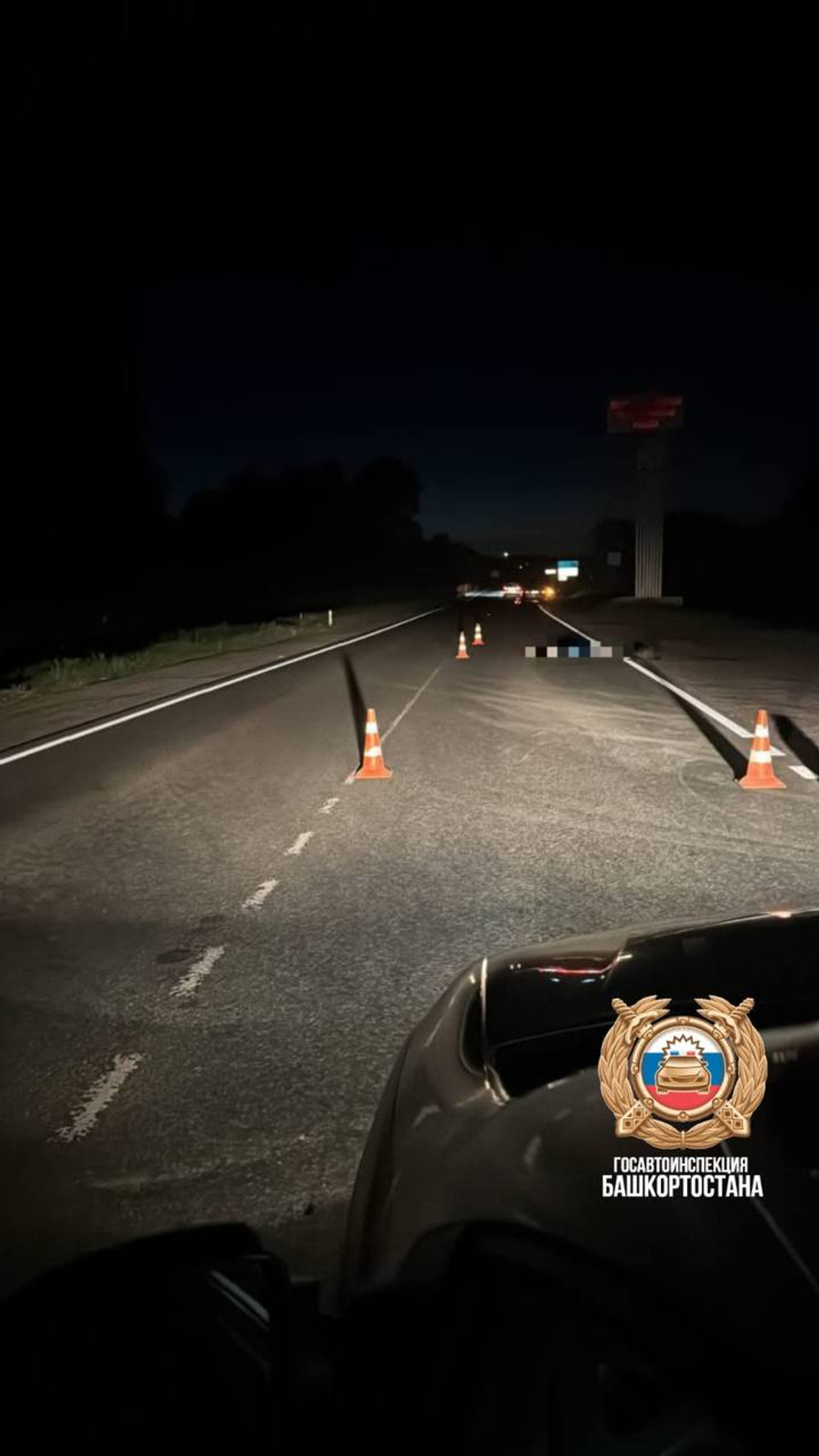 В Чишминском районе на трассе насмерть сбили пешехода