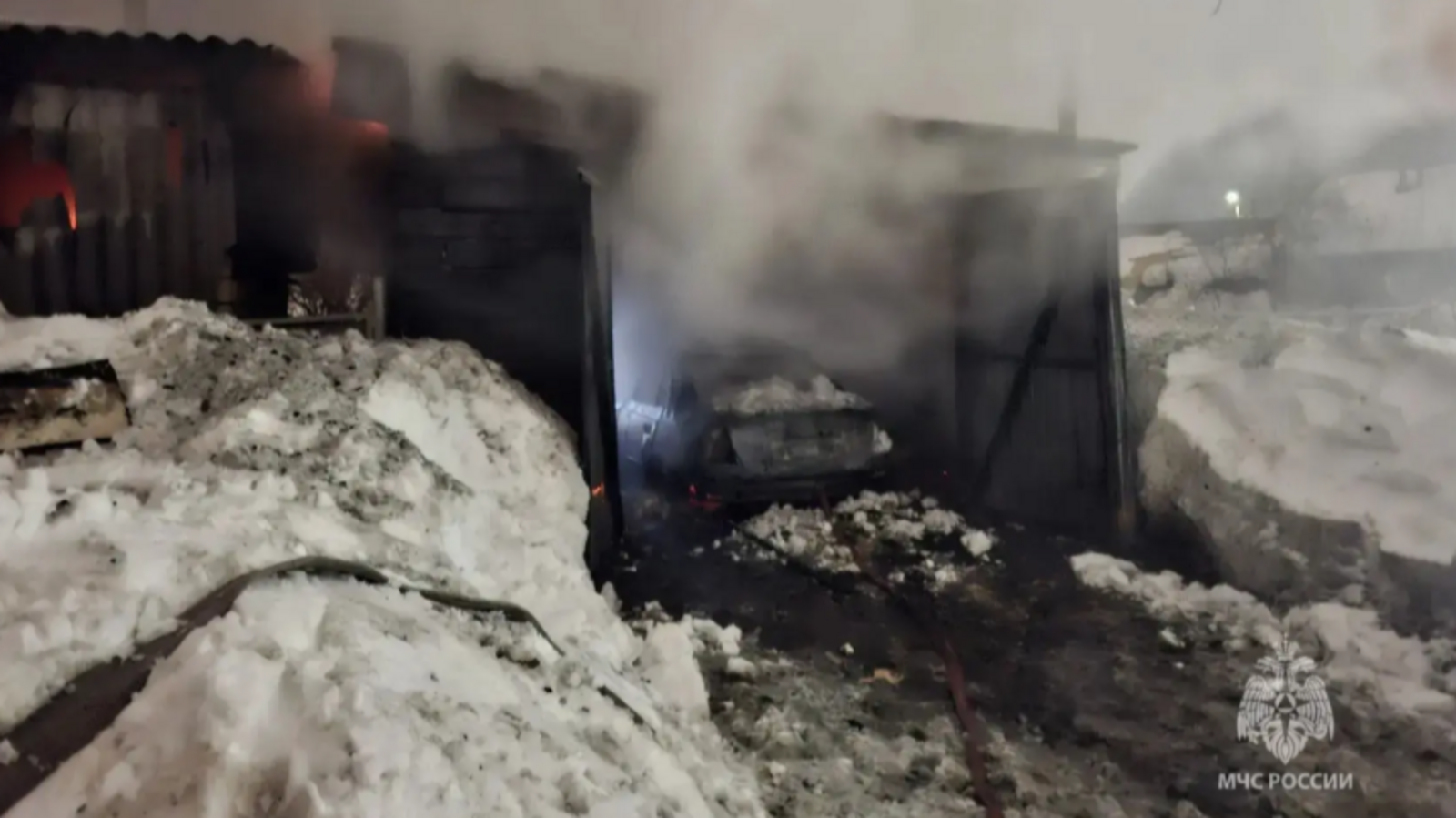 Житель Янаула сгорел в своём автомобиле