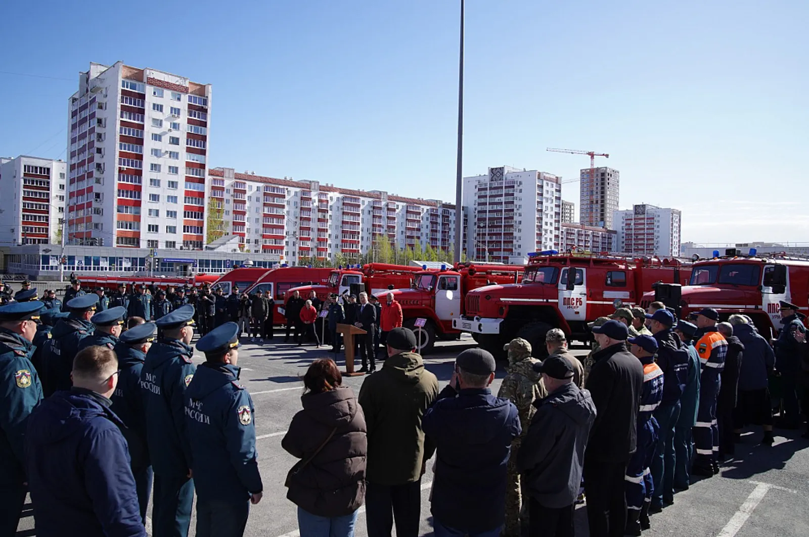 Пожарные Башкортостана получили новую технику