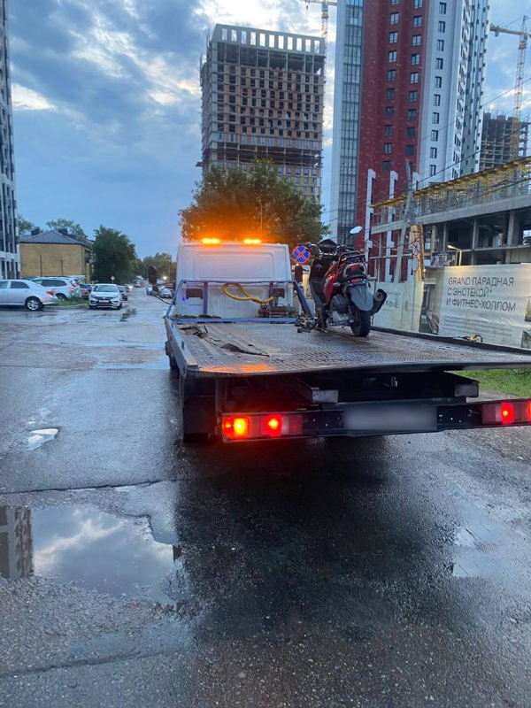 В Уфе изъяли скутер у 17-летнего подростка