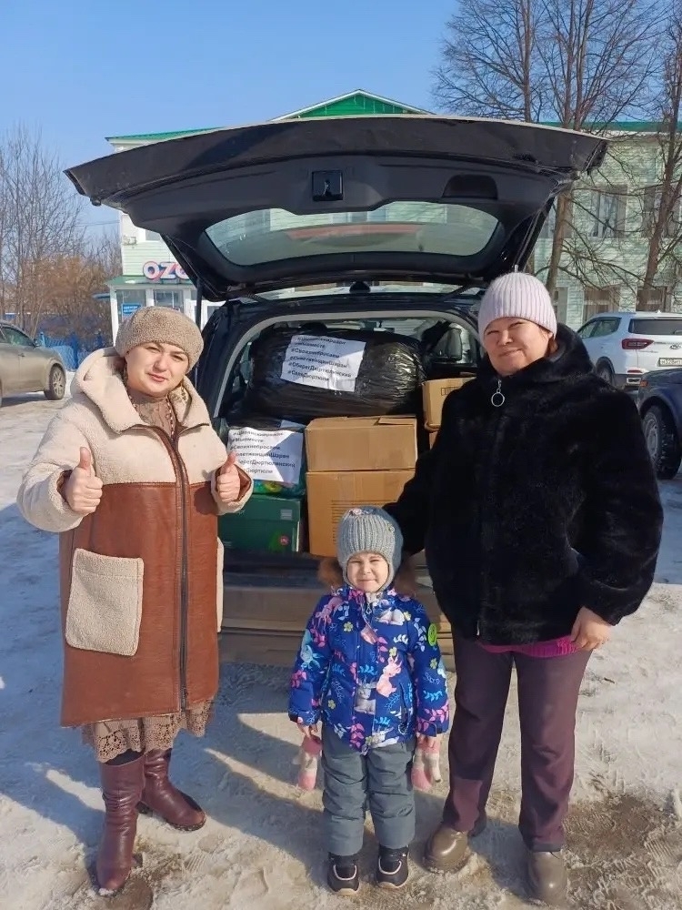 Совет женщин Шаранского района оперативно организовал сбор посылок на СВО