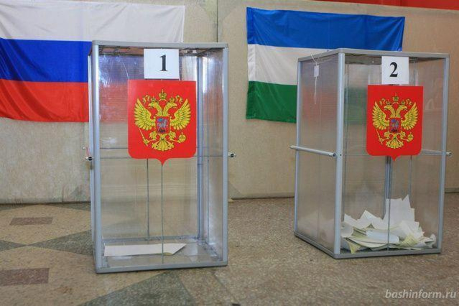 В Башкирии на 15 часов воскресенья проголосовало почти 60% избирателей