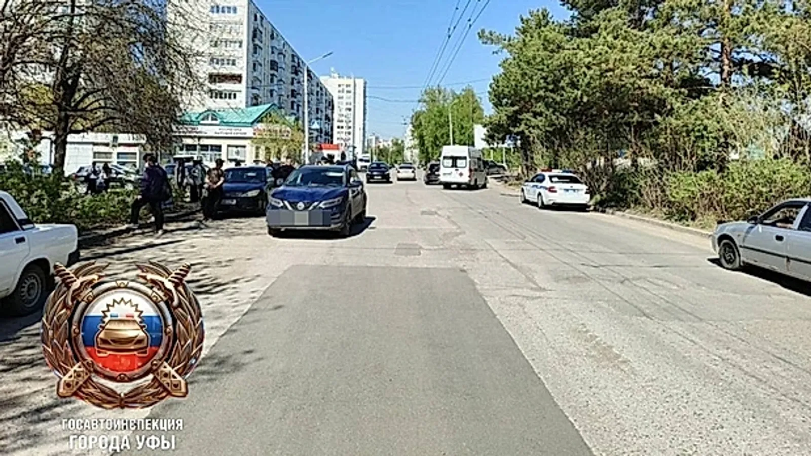 В Уфе автомобилист наехал на 10-летнего пешехода