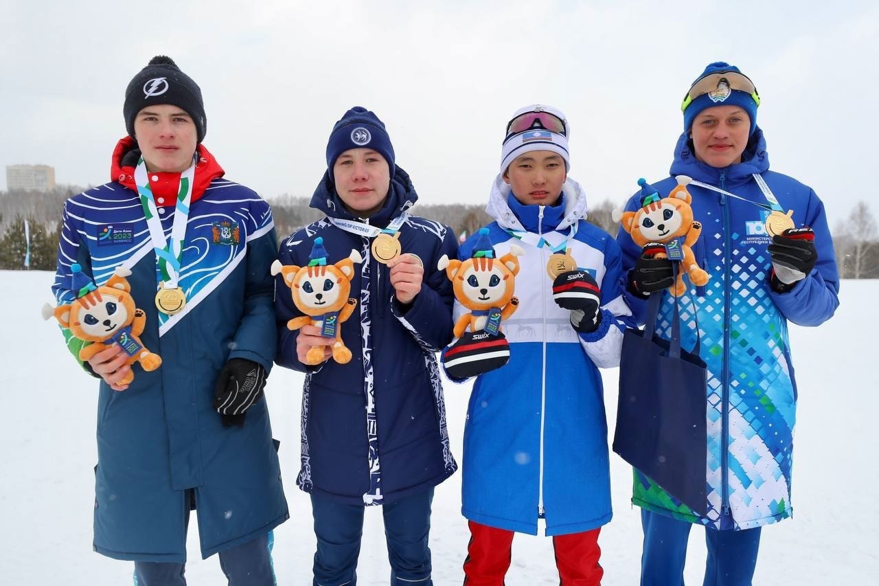 Сборная Башкирии завоевала на II зимних международных играх «Дети Азии» восемь медалей