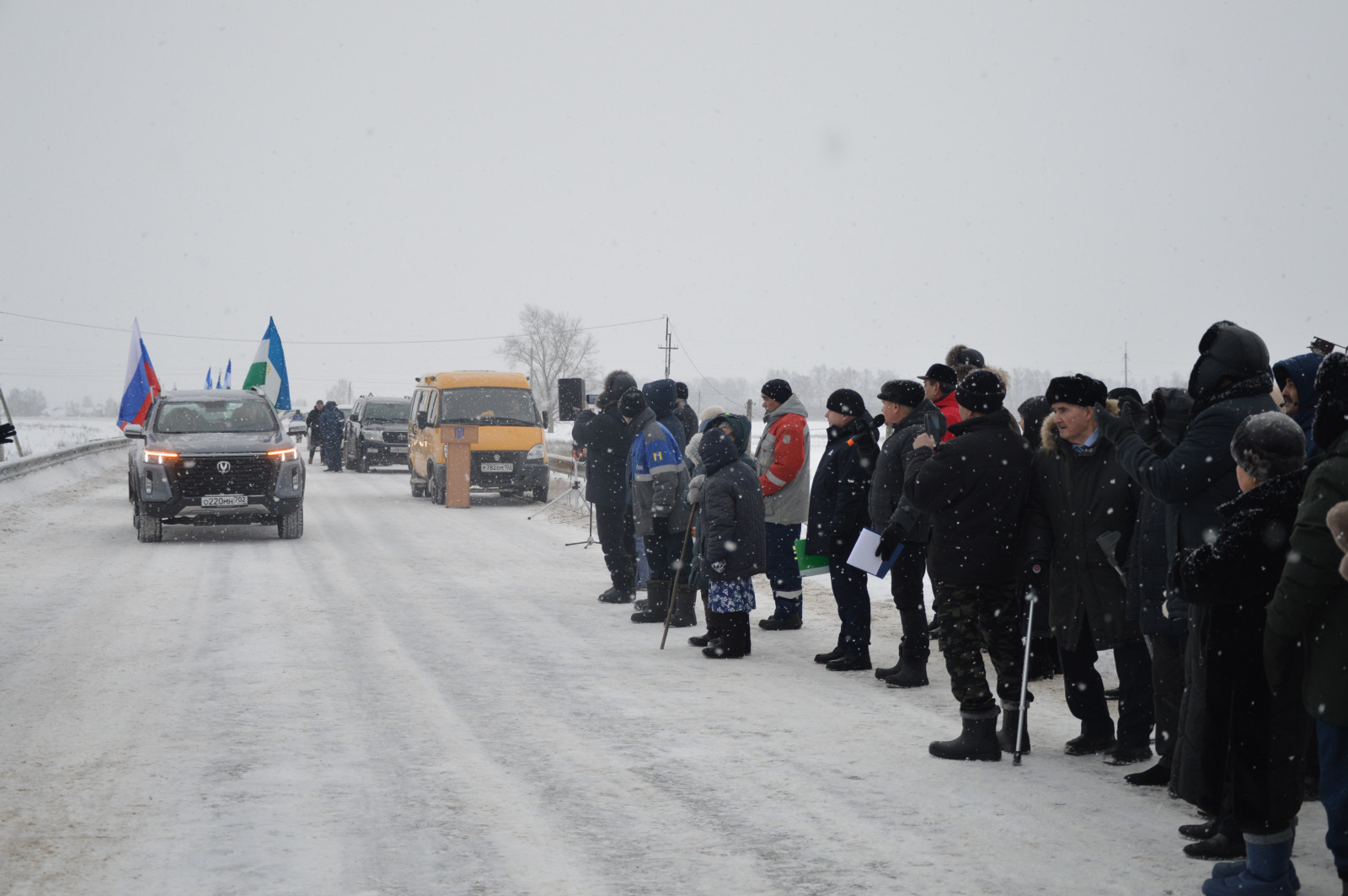 В Башкирии открыли мост через реку Быстрый Танып