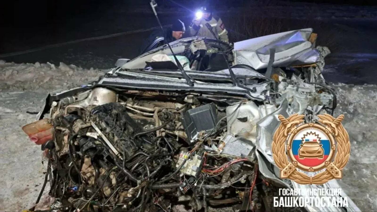 В Башкирии в ДТП на встречке погибли два человека