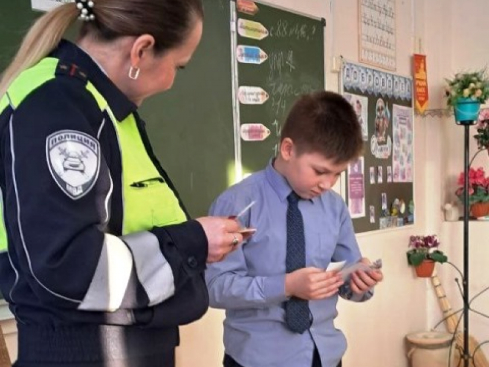 В Краснокамском районе ГАИ провела профилактическое мероприятие для детей