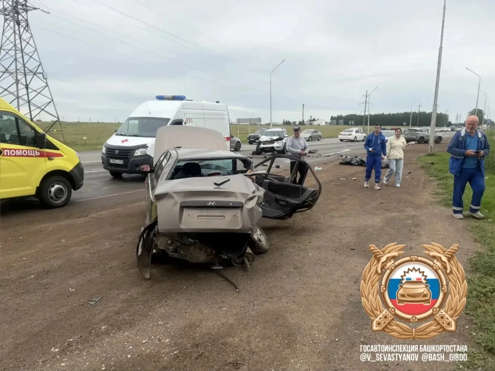 В Уфимском районе в ДТП погиб 20-летний парень