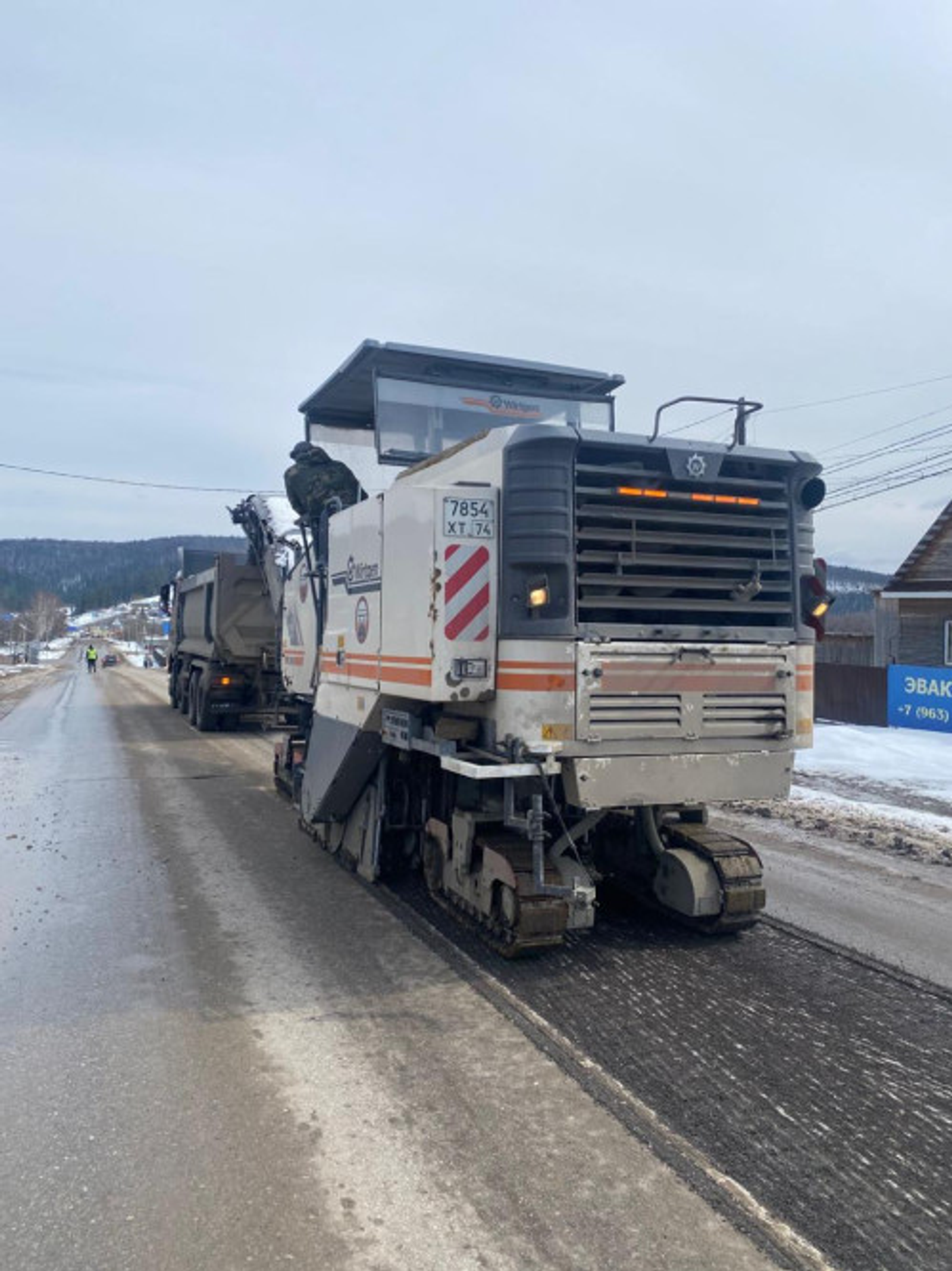 В Башкортостане в рамках нацпроекта  завершили фрезерование дороги