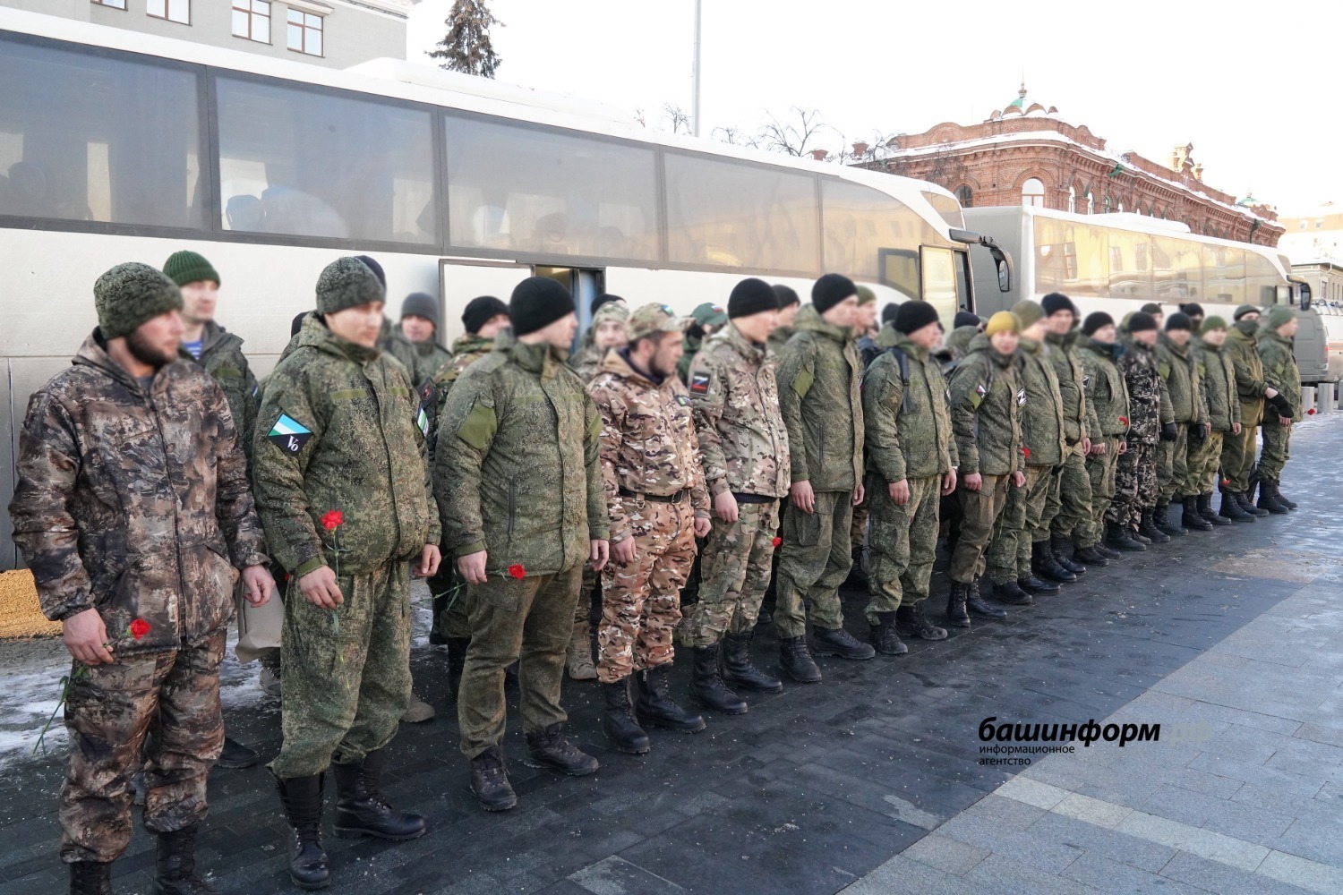 В Башкирию в отпуск прибыли бойцы с территории СВО