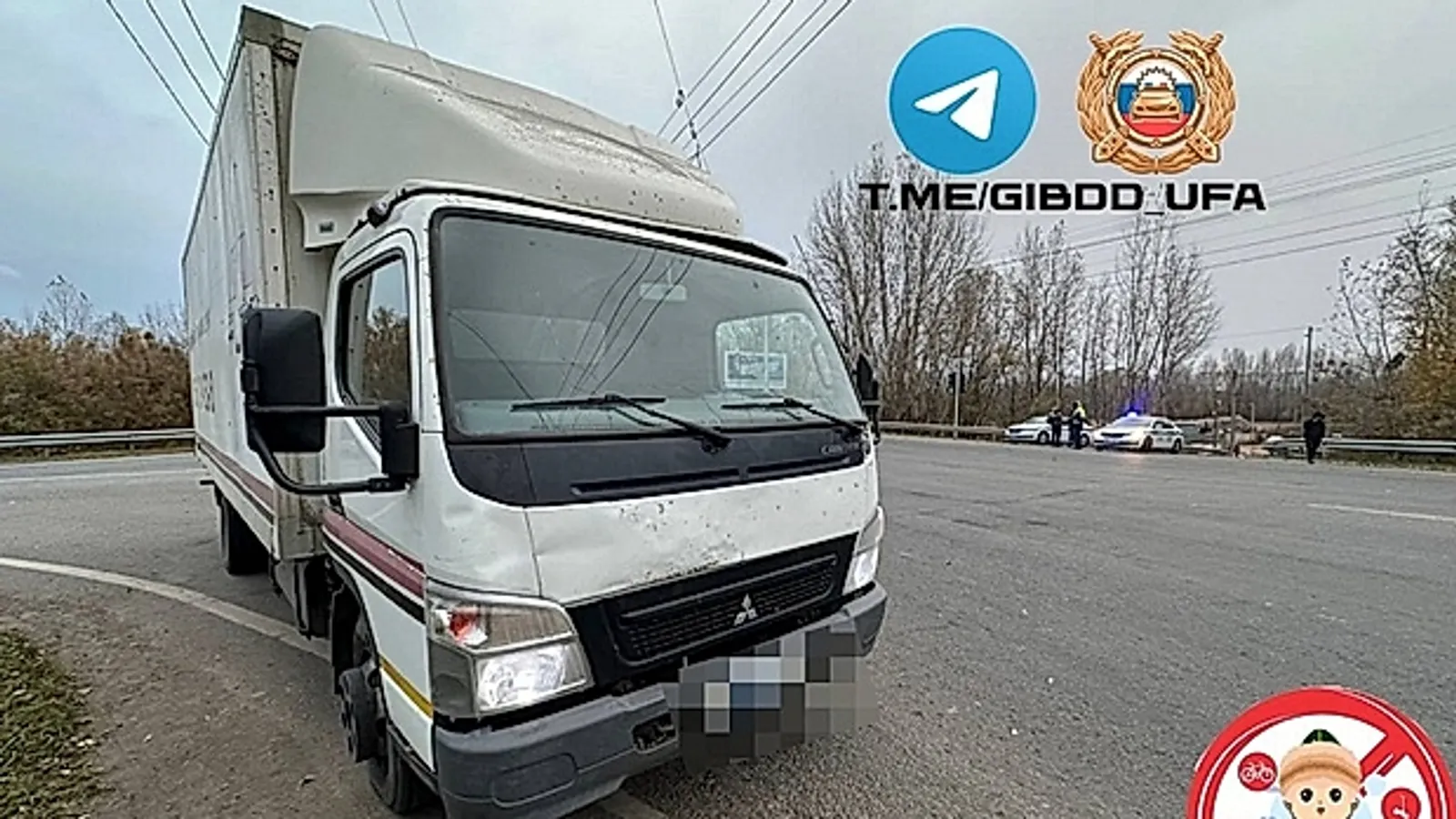 В Уфе остановили студента за рулем грузовика