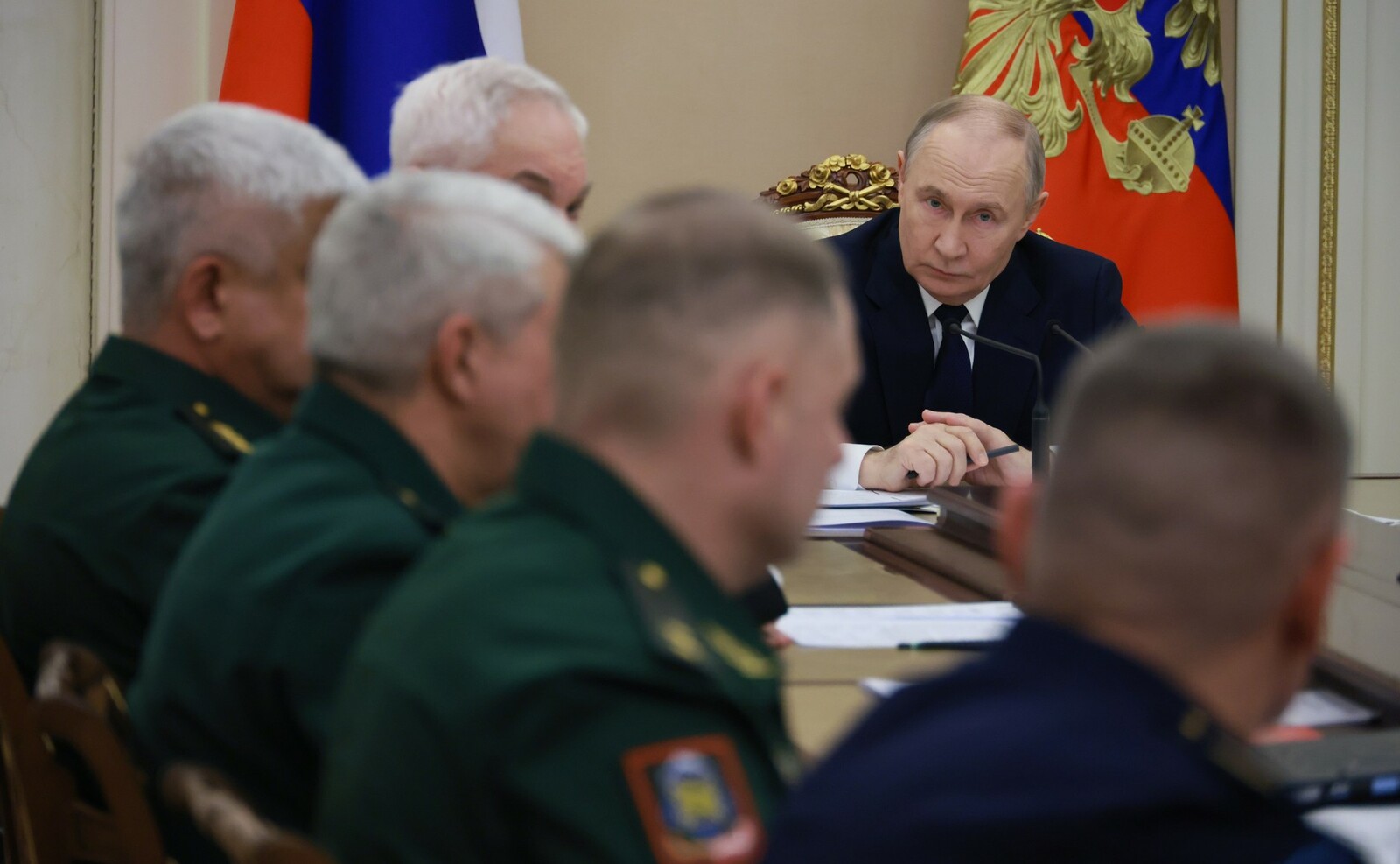 Путин провел совещание о ситуации в зоне СВО