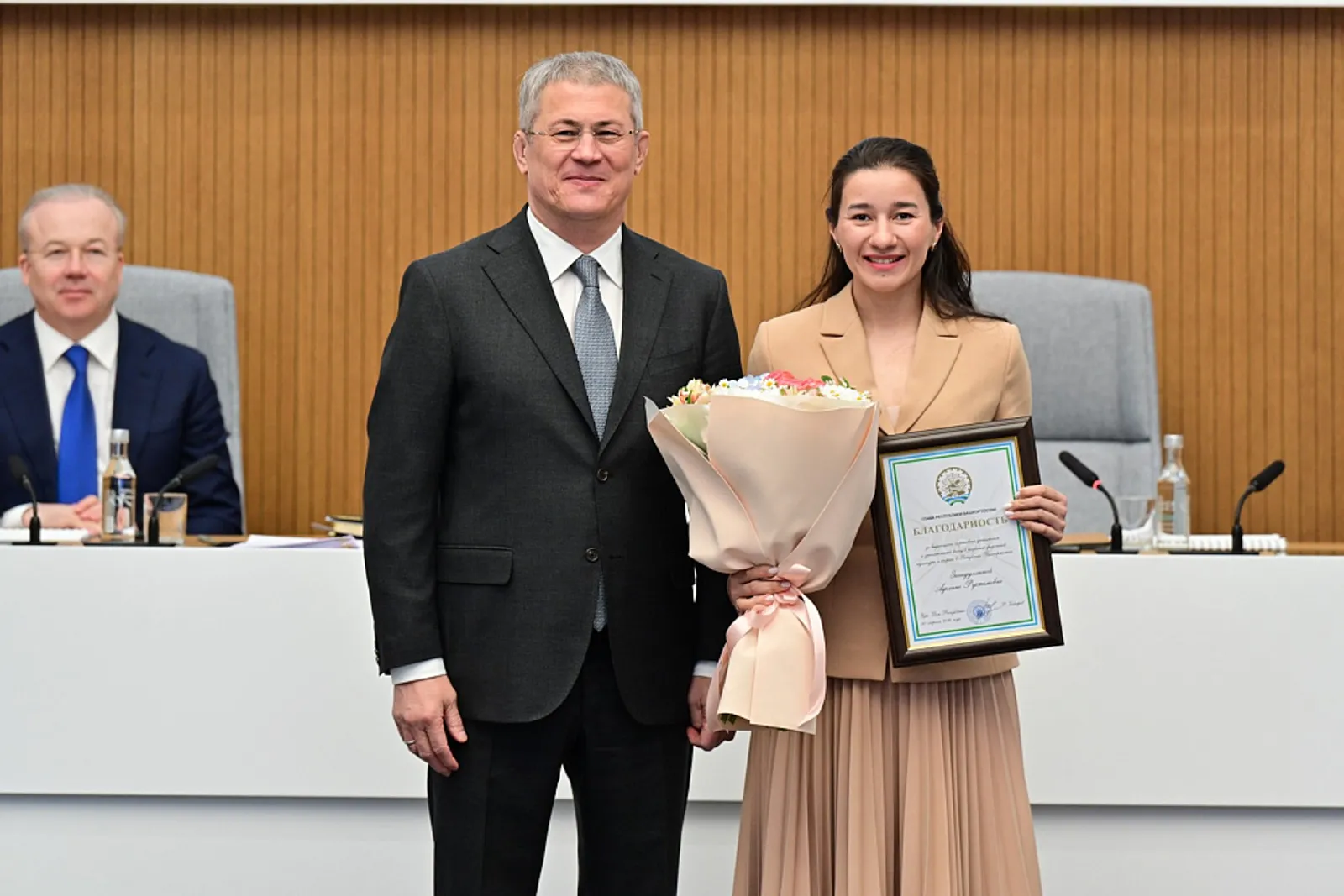 Радий Хабиров вручил государственные награды спортсменам Башкортостана