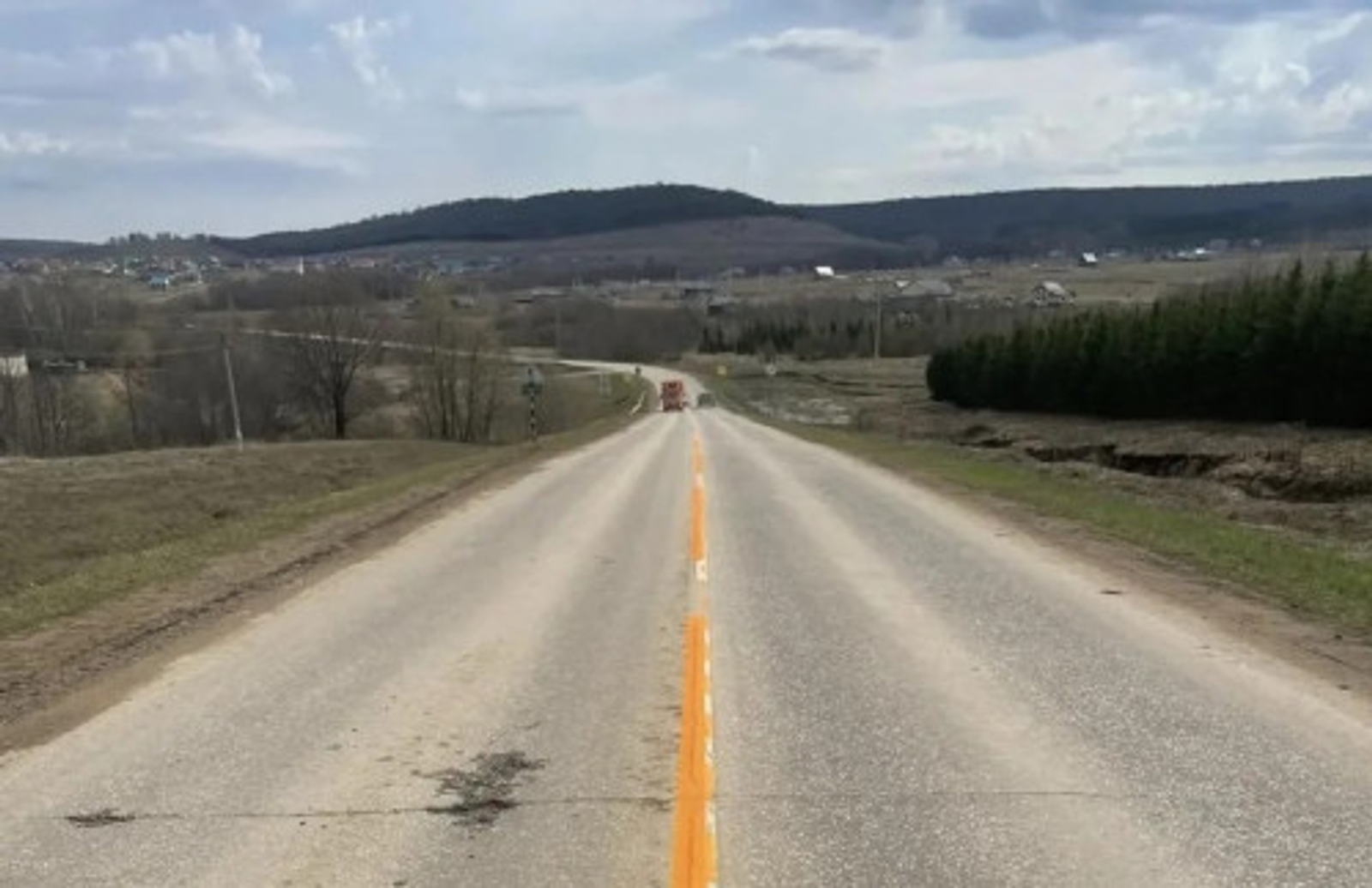В Башкирии в 2026 году отремонтируют 7,5 км дороги Толбазы – Красноусольский