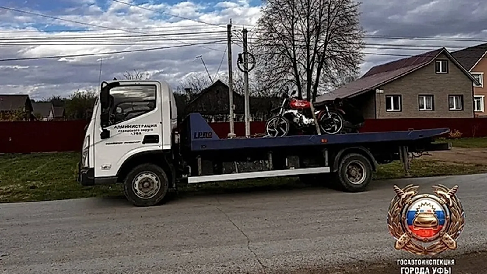 В Уфе поймали подростка за рулем мопеда