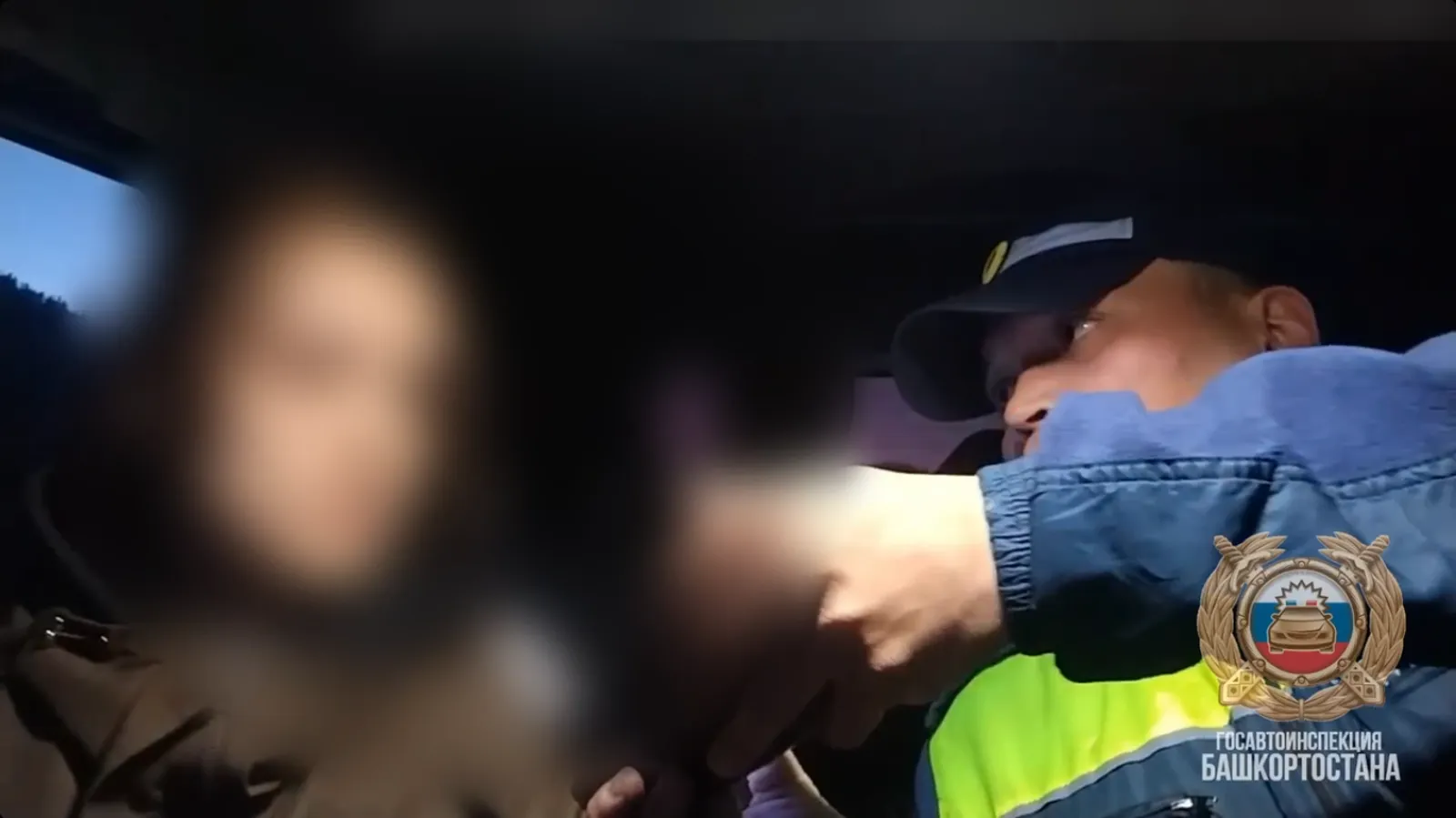 В Бурзянском районе инспекторы остановили нетрезвую мать с ребенком в машине