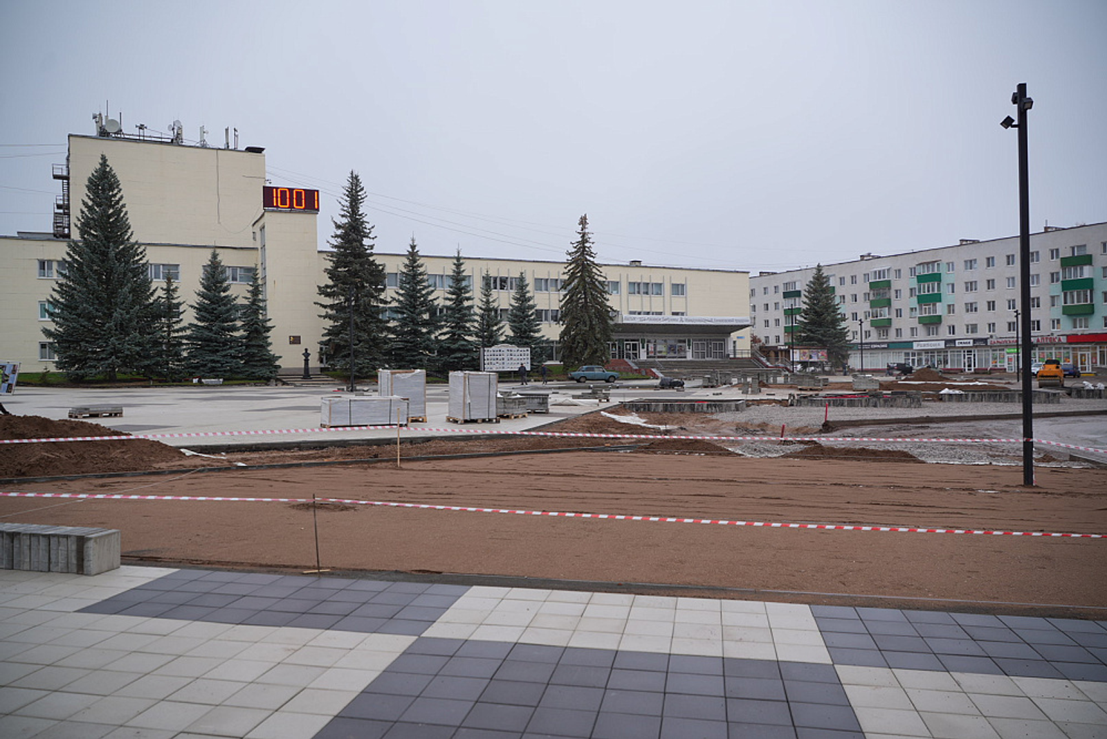 В Белебее  на средства федерального гранта  благоустраивают «Бульвар Новаторов»