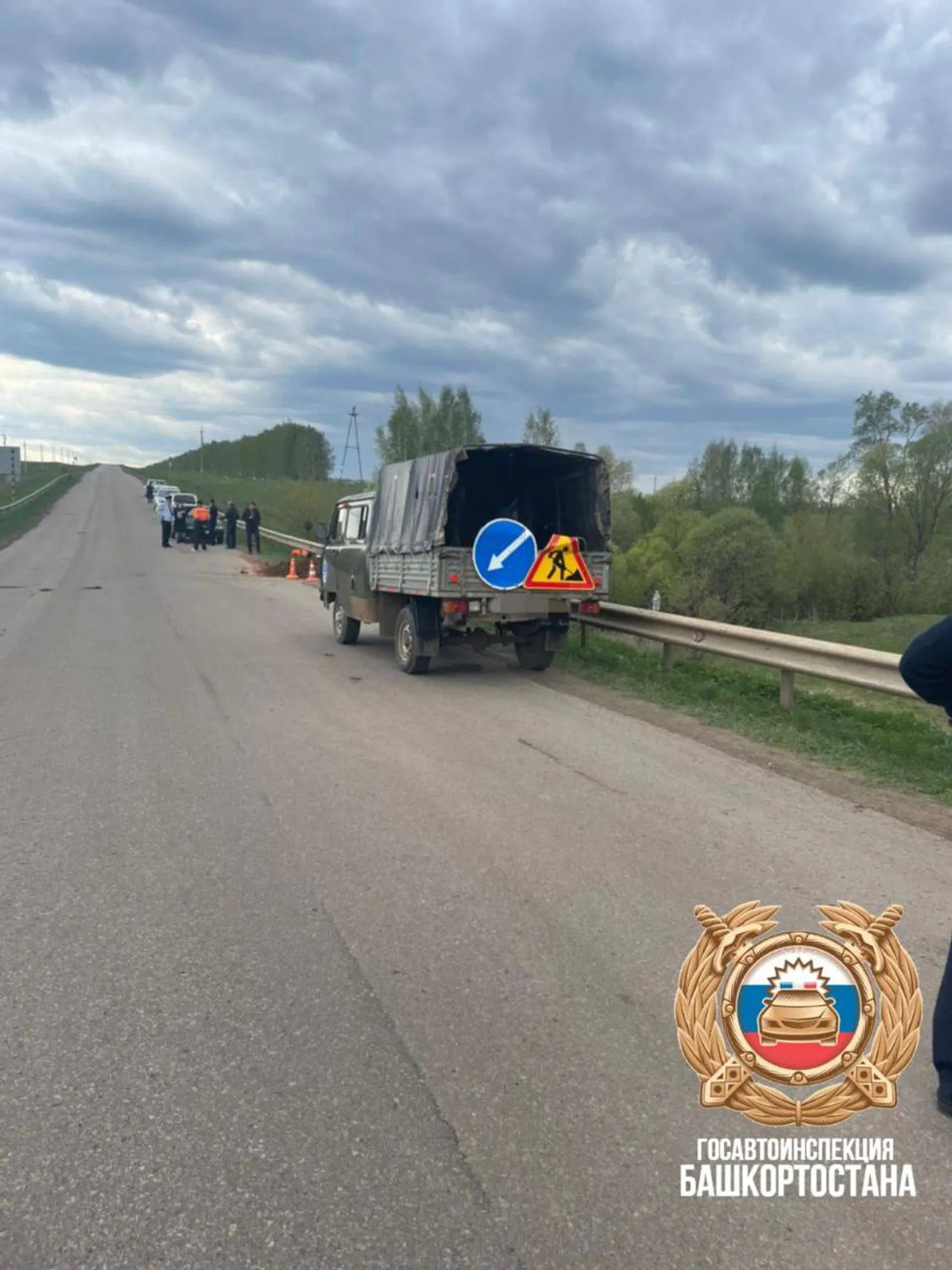 В Башкирии водитель ВАЗ задавил дорожного рабочего
