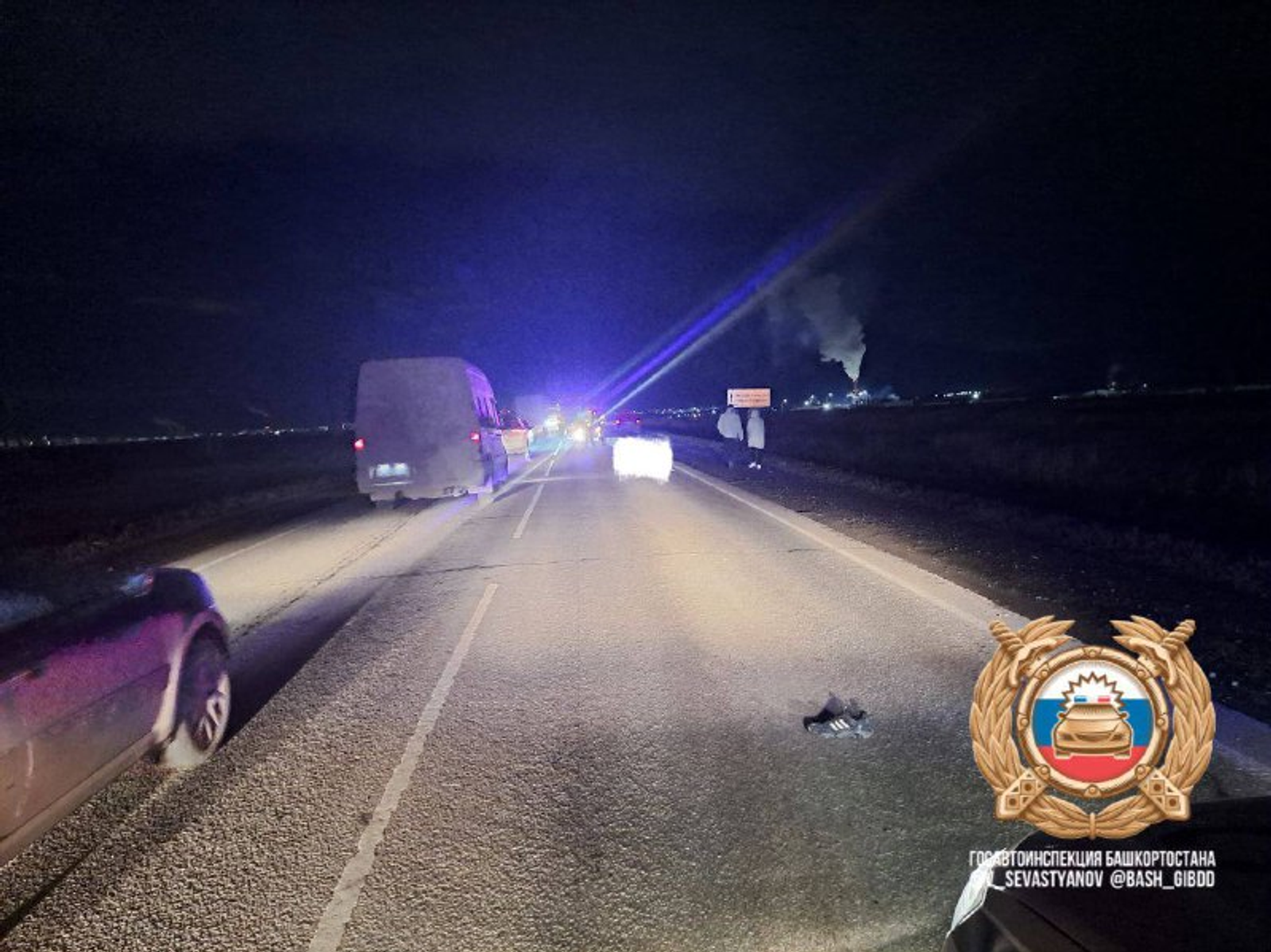 В Уфимском районе насмерть сбили пешехода