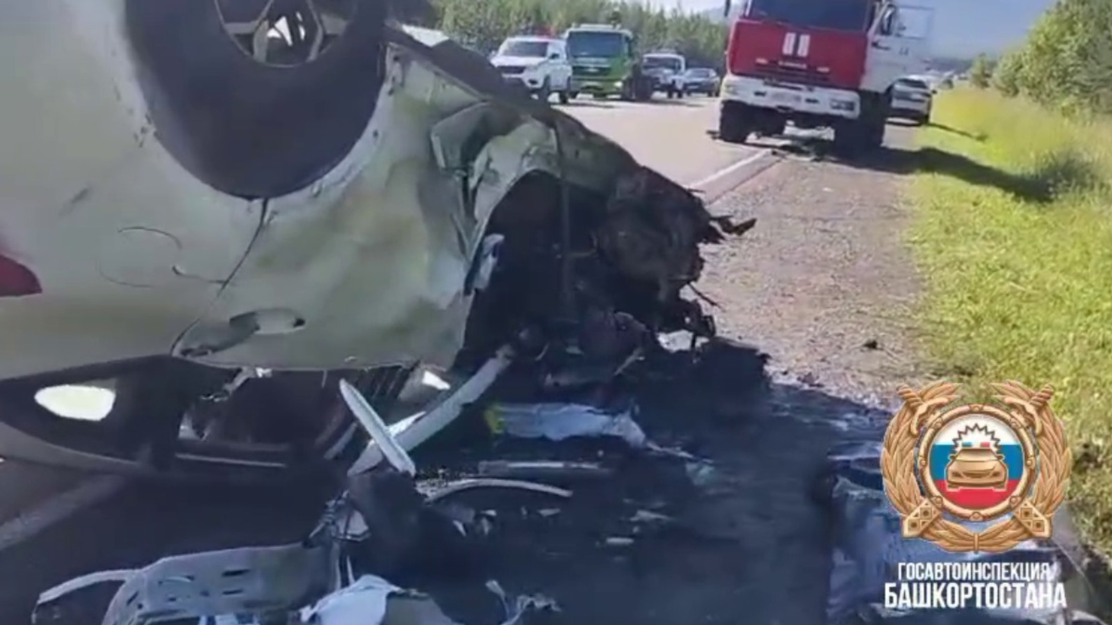 В Башкирии погиб водитель Haval, его семья в больнице