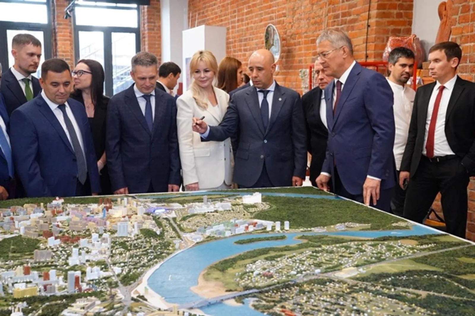 Застройщики представили масштабную 3D-модель Уфы