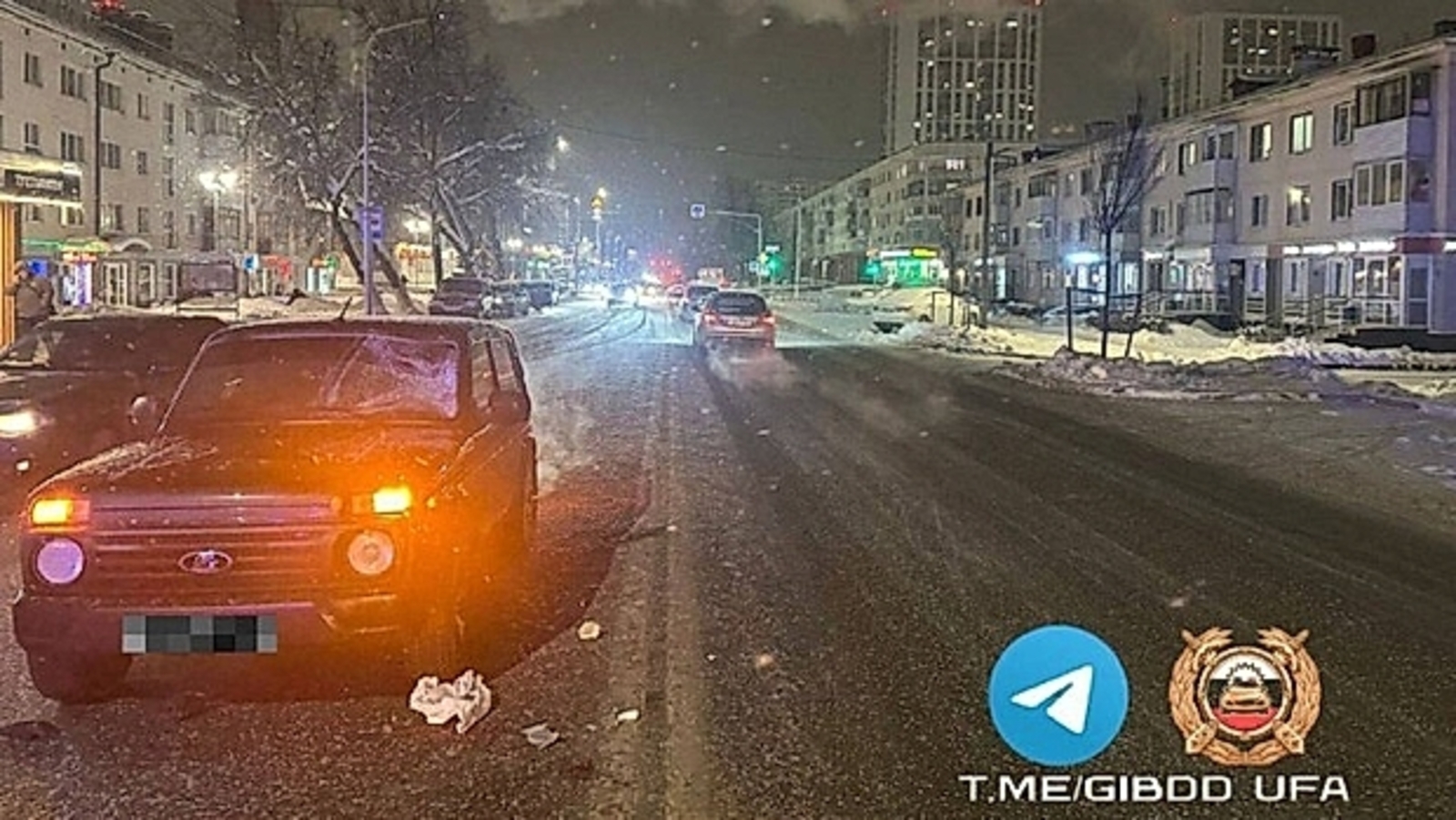 В Уфе пьяный автомобилист сбил пенсионера