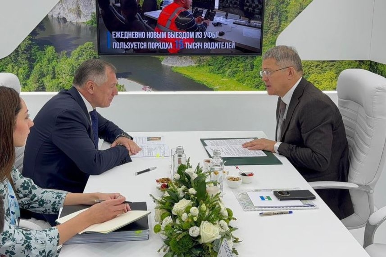 Радий Хабиров: «Обсудили масштабные инфраструктурные проекты в нашей республике»