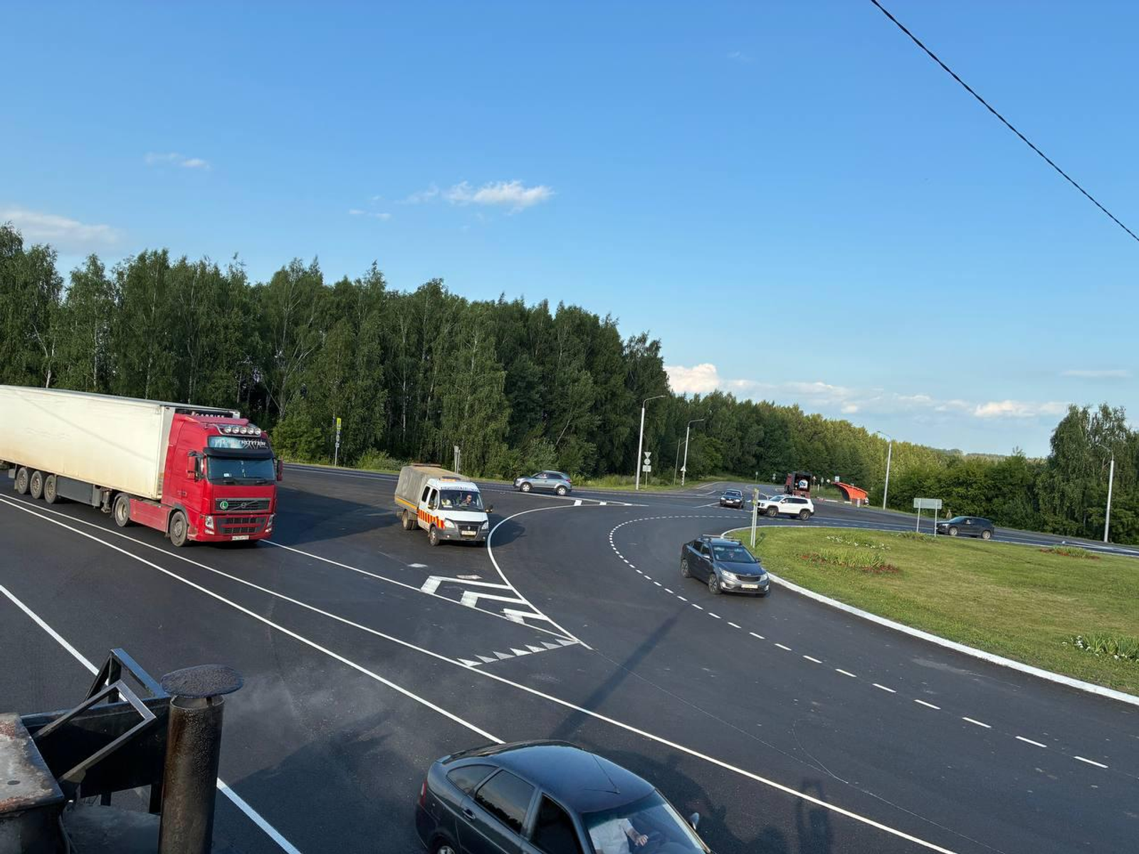 В Башкирии отремонтировали участок  дороги Уфа – Бирск – Янаул