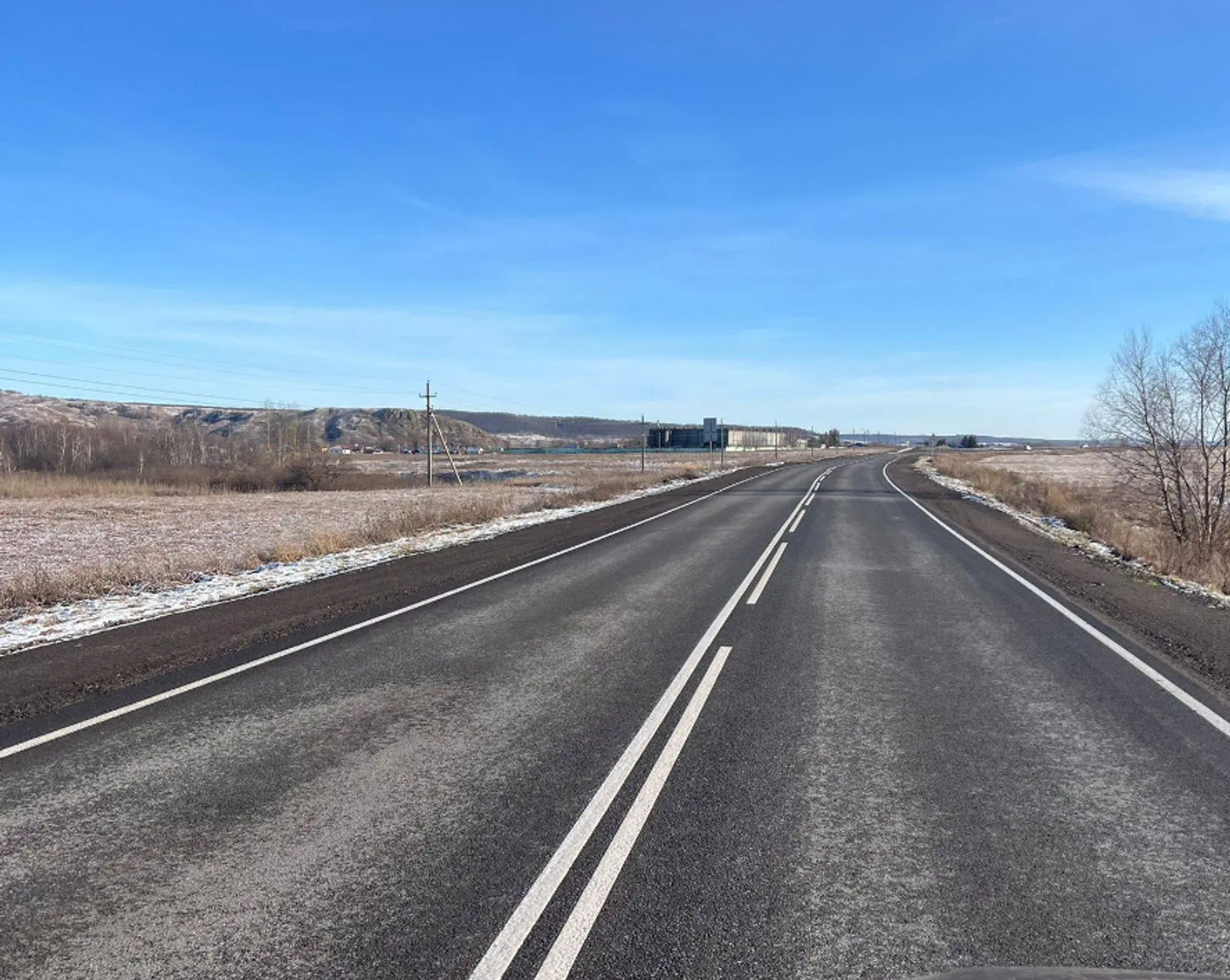 В Башкирии отремонтировали  участок дороги Стерлитамак – Магнитогорск