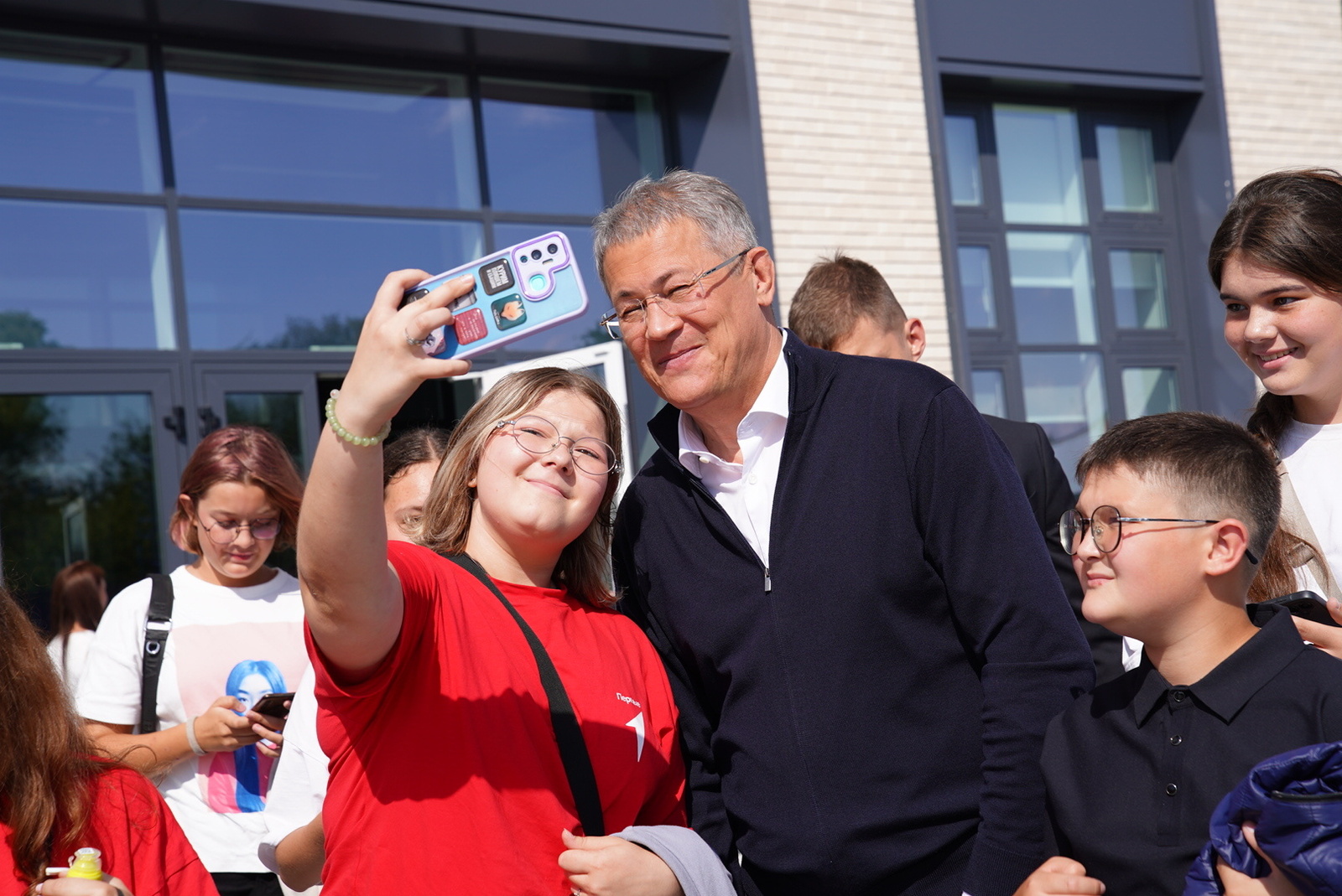 Радий Хабиров встретился с активистами «Движения первых»