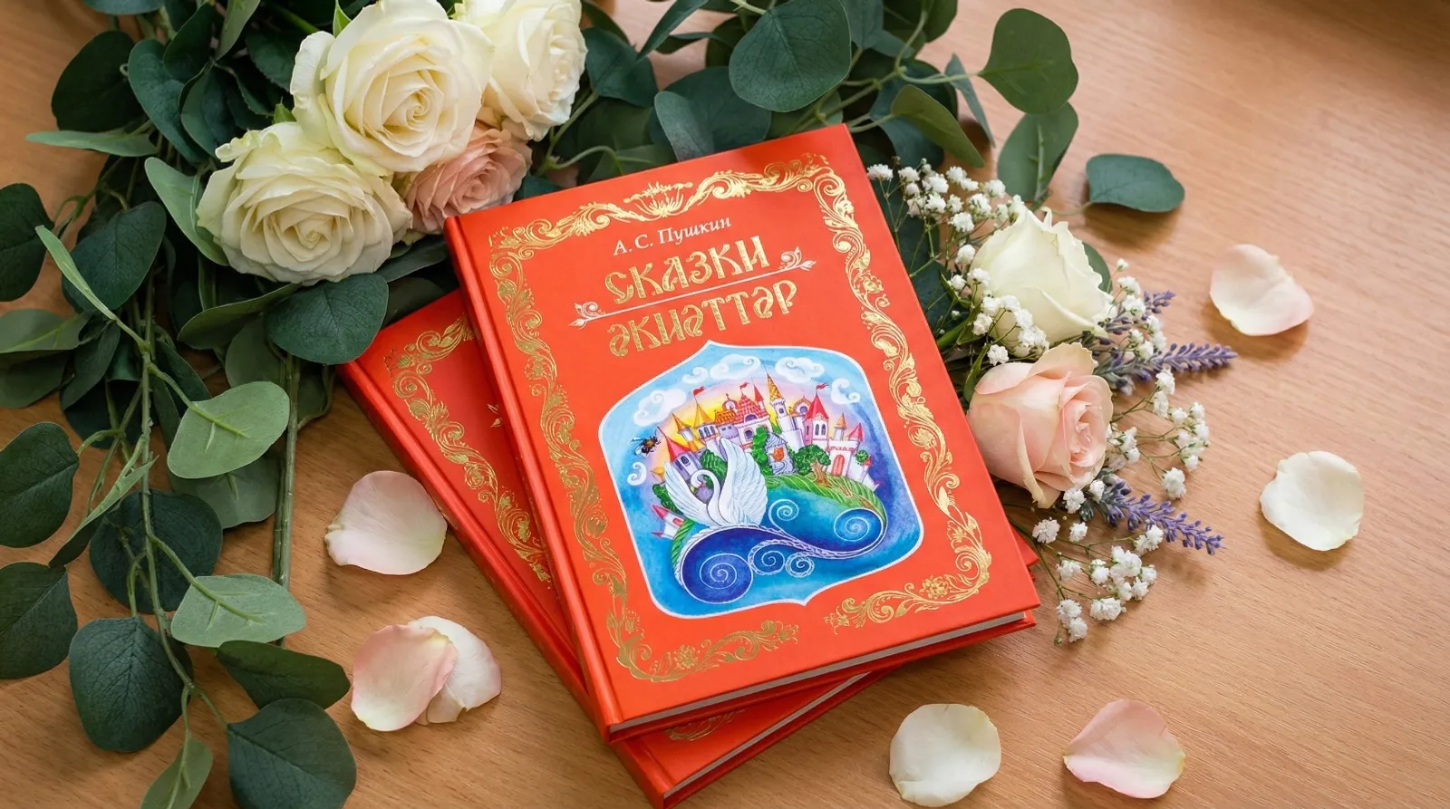 Выпущены «Сказки» А. С. Пушкина на русском и башкирском языках