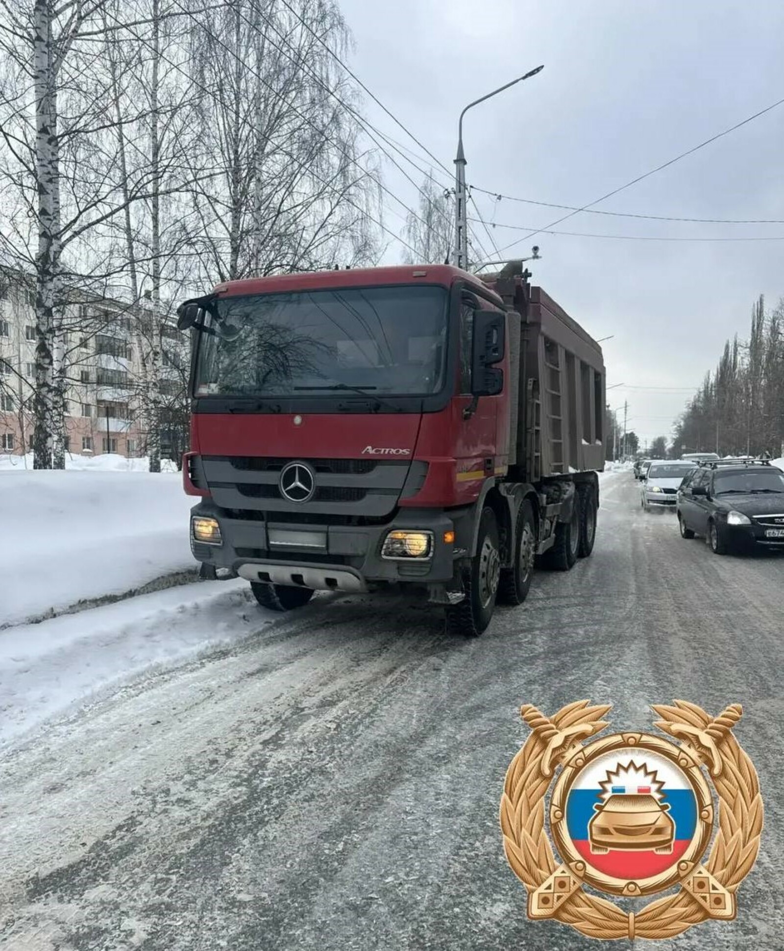В Башкирии задержали нетрезвого водителя грузовика с «букетом» нарушений
