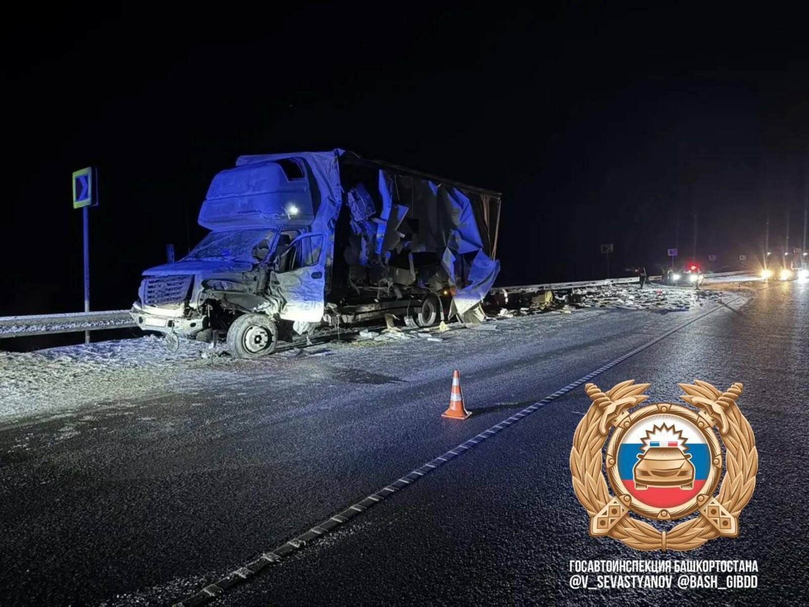 В Башкирии погиб водитель "Вольво"