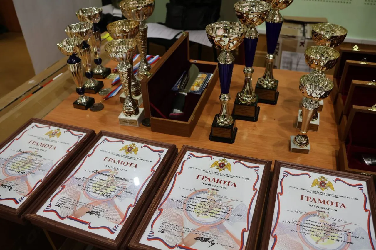 В Уфе завершился чемпионат Росгвардии по пожарно-спасательному спорту