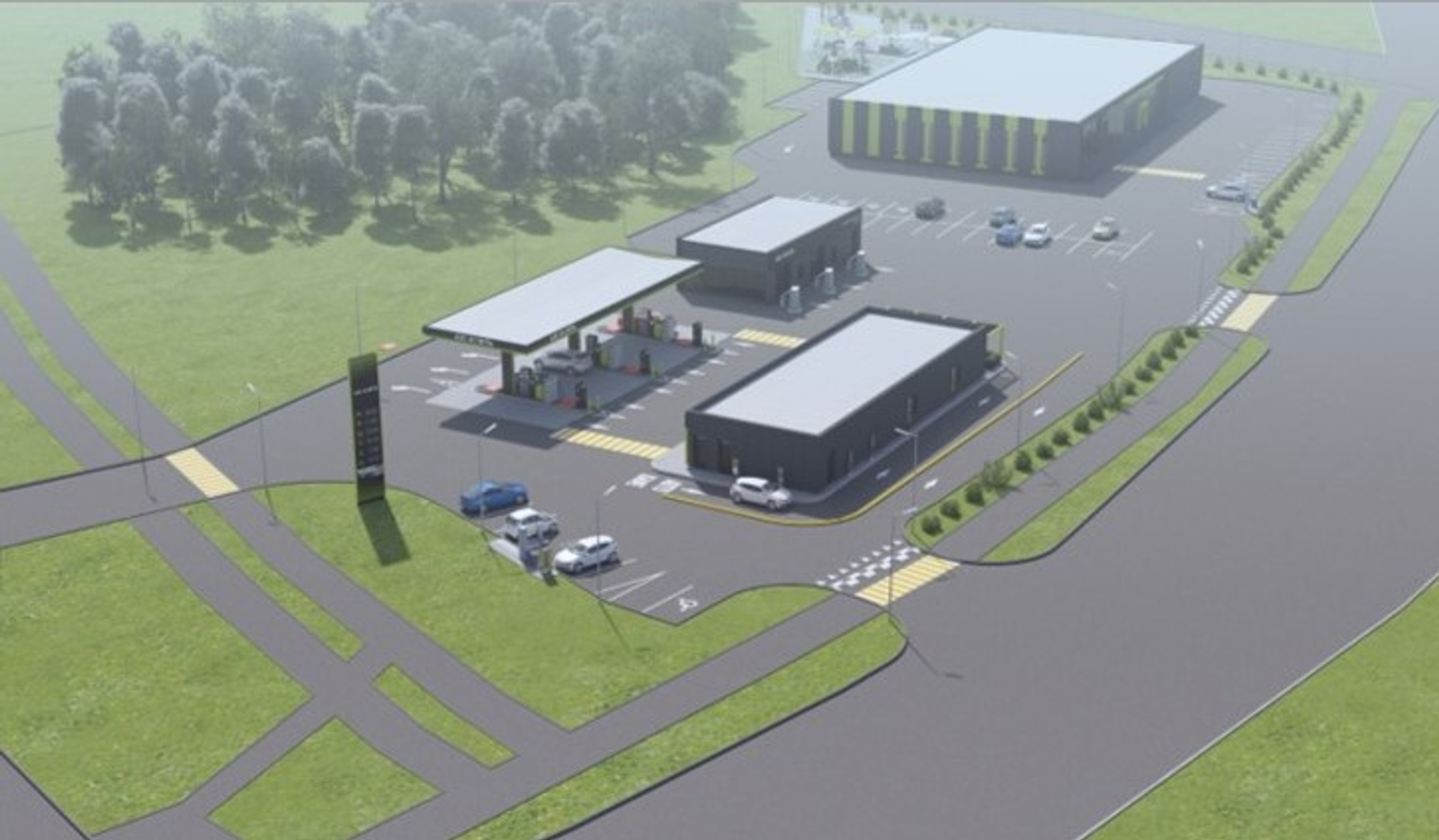 Башкирия выделит господдержку для создания многофункционального комплекса с АЗС