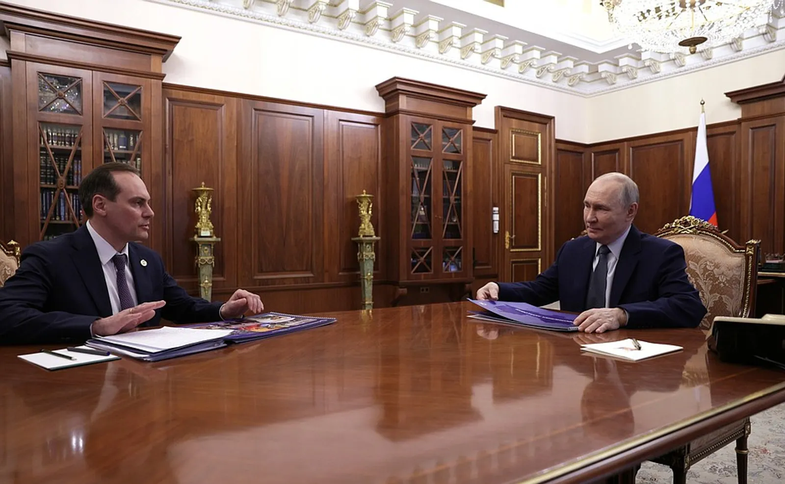 Путин встретился с Главой Мордовии