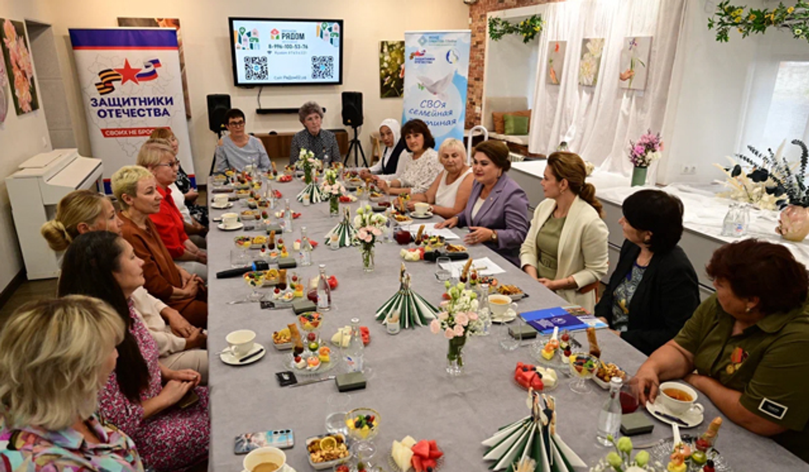 В Башкирии проходят встречи клуба «СВОя семейная гостиная»