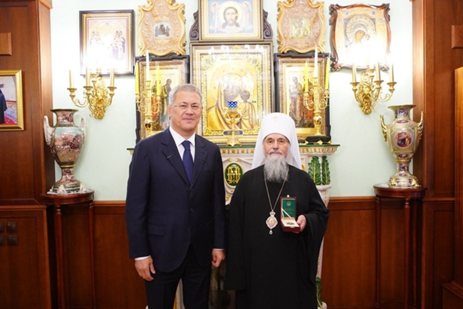 Митрополит Уфимский и Башкортостанский Никон отмечает 75-летие