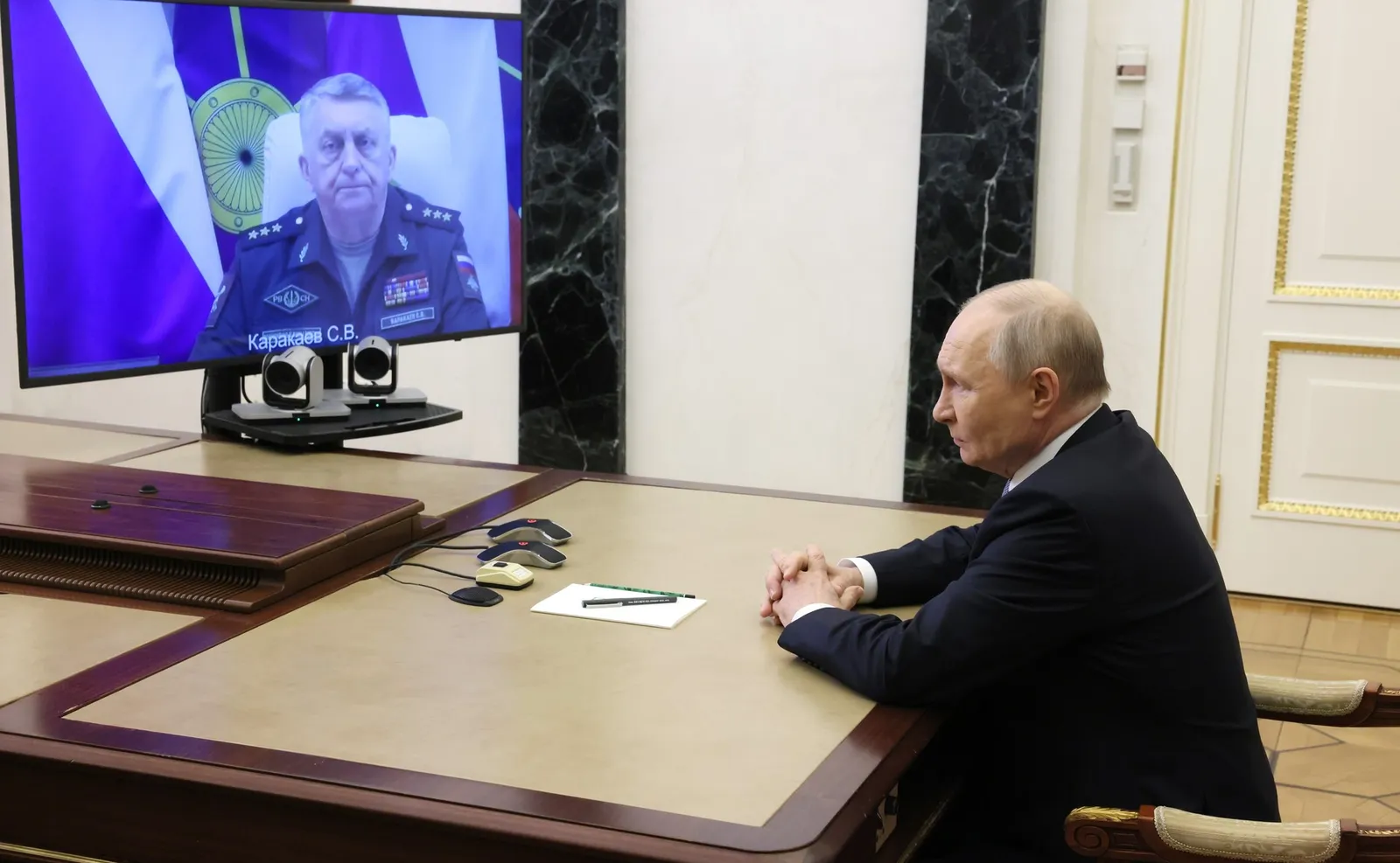 Путин принял доклад об успешном испытании ракеты «Сармат»